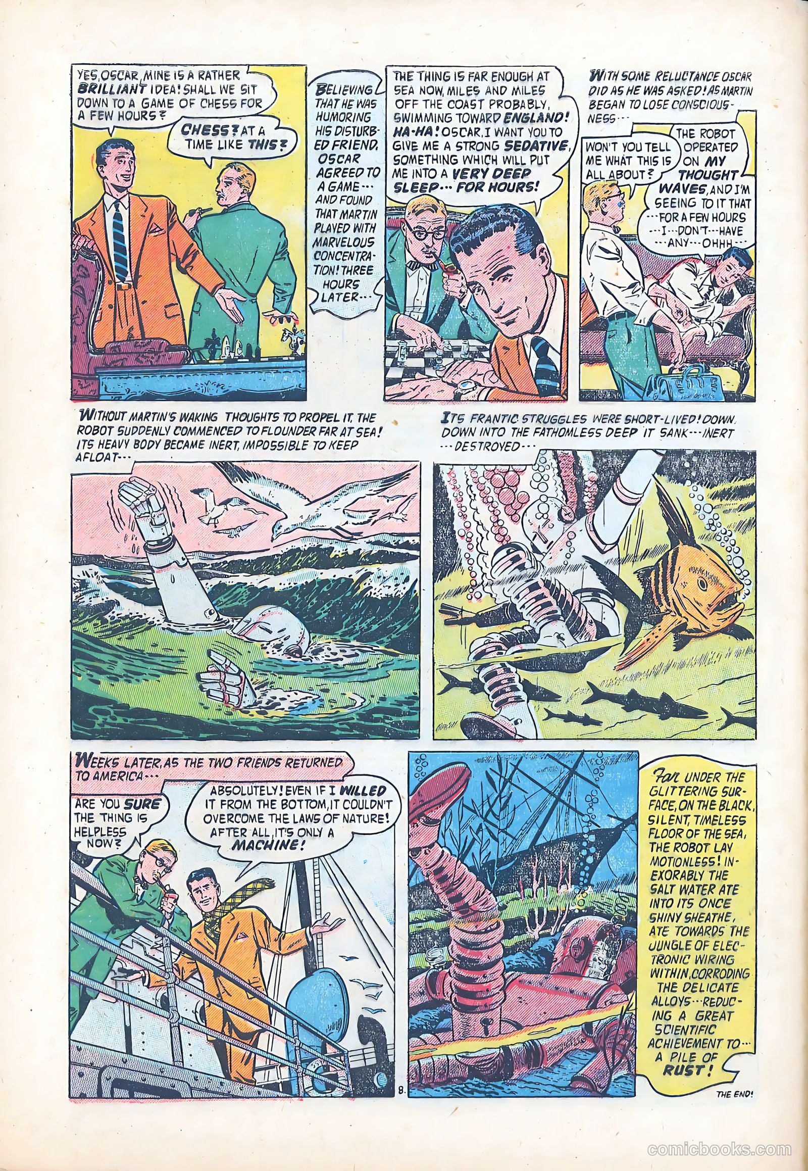 Adventures into the Unknown #67 (1955) — page 32 of 36