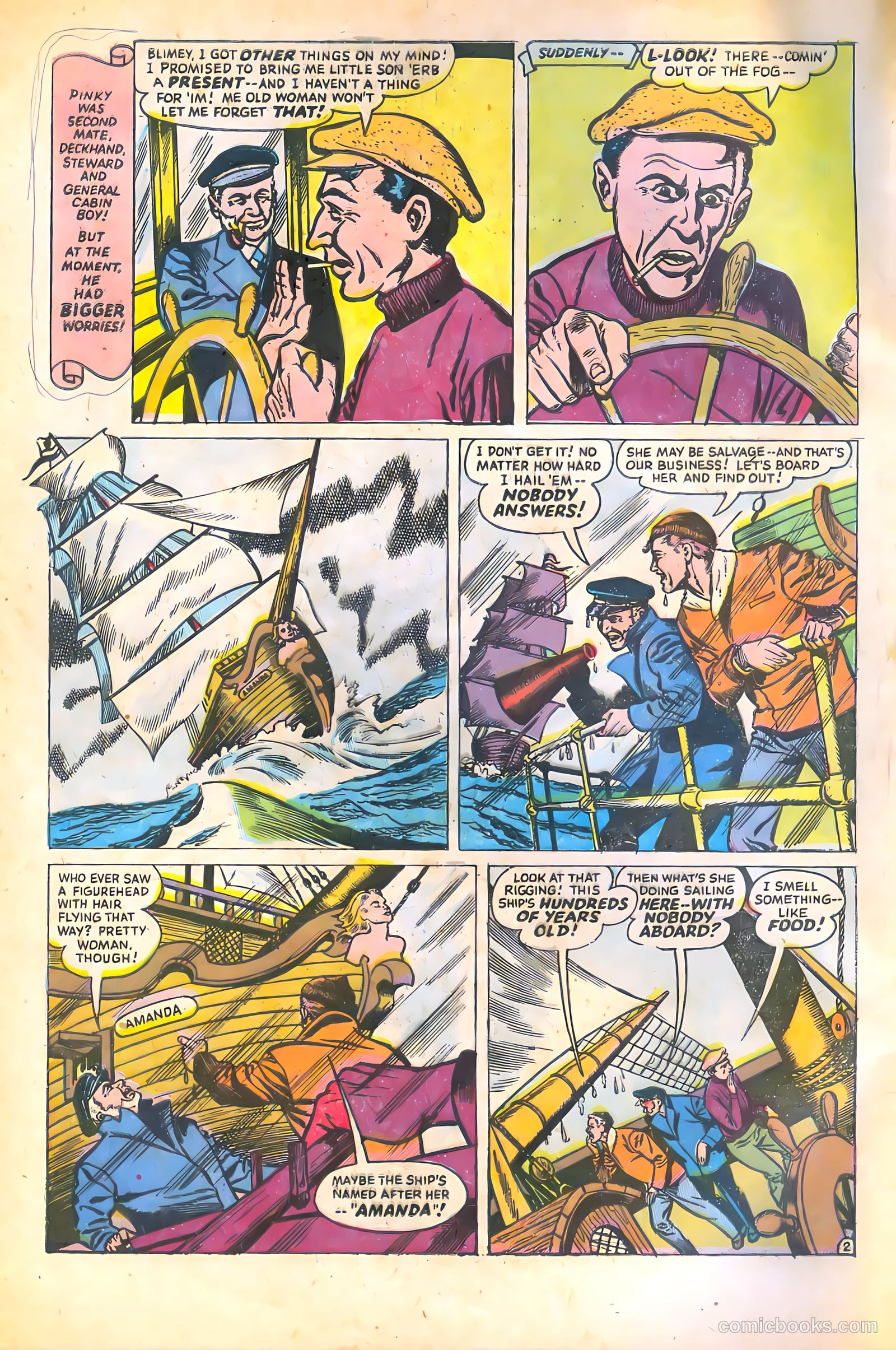 Adventures into the Unknown #68 (1955) — page 4 of 36
