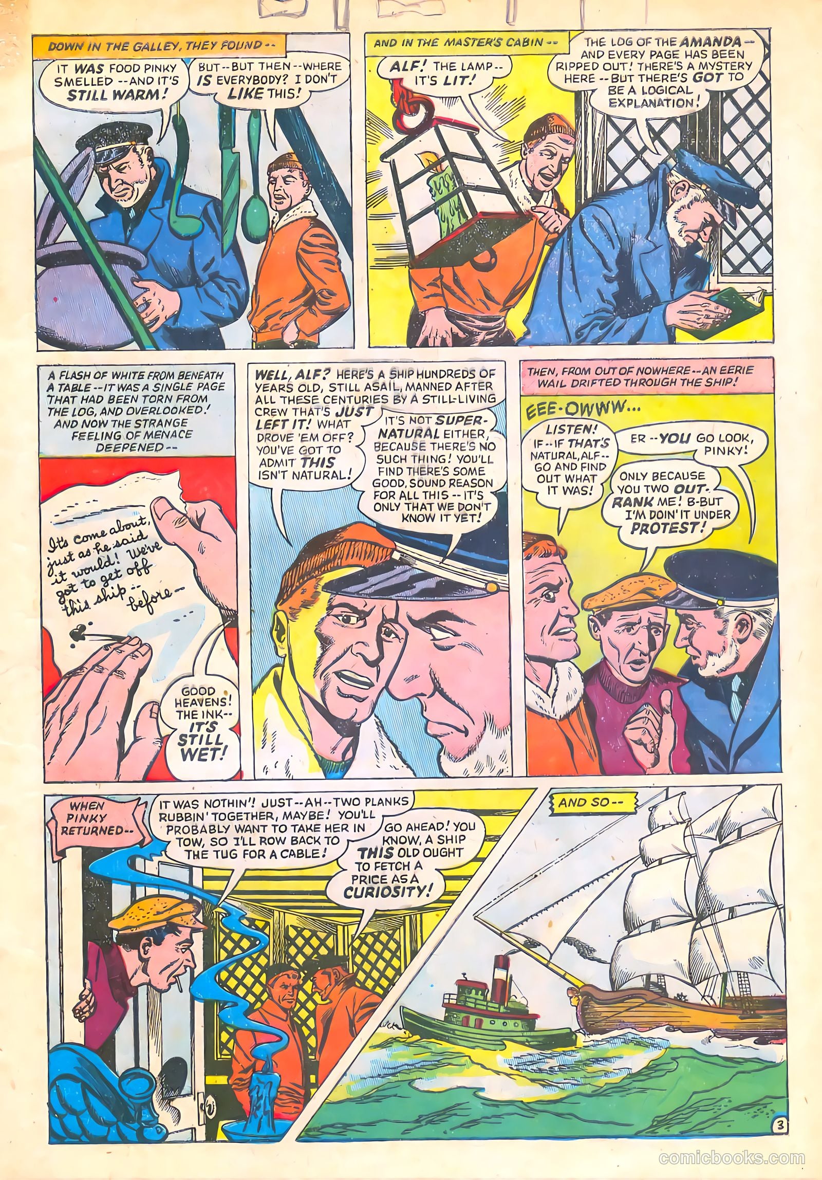 Adventures into the Unknown #68 (1955) — page 5 of 36