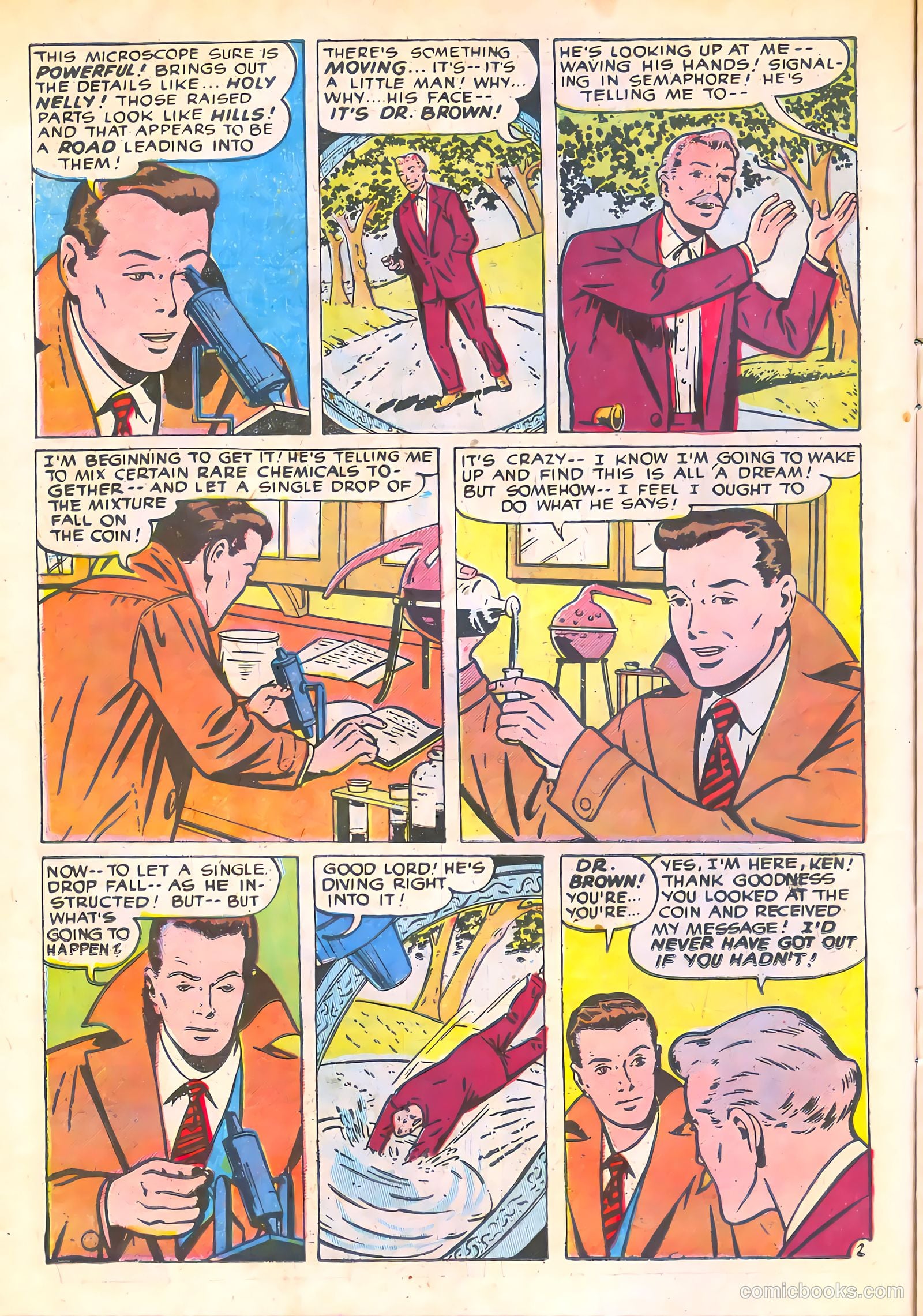 Adventures into the Unknown #68 (1955) — page 14 of 36