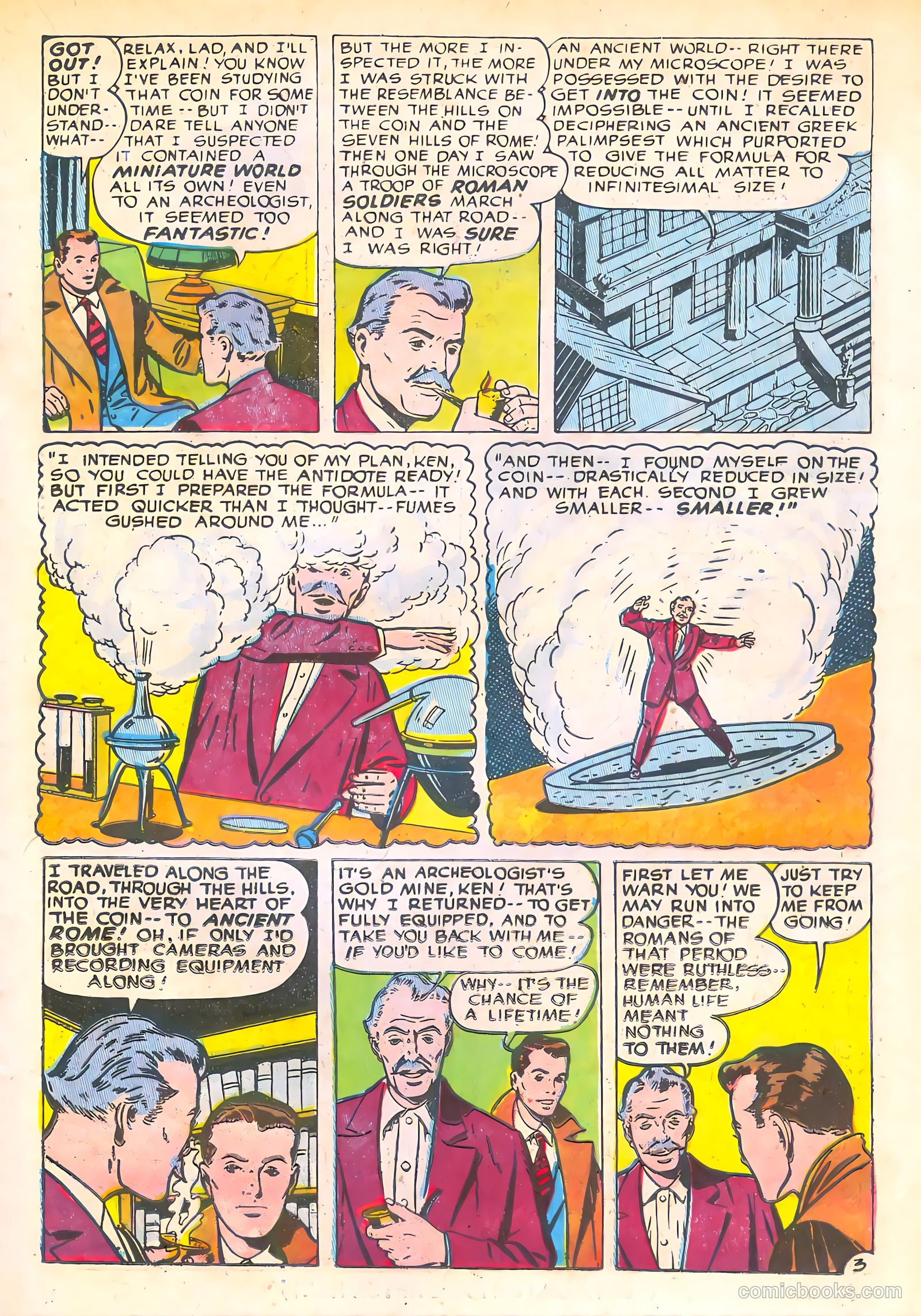 Adventures into the Unknown #68 (1955) — page 15 of 36