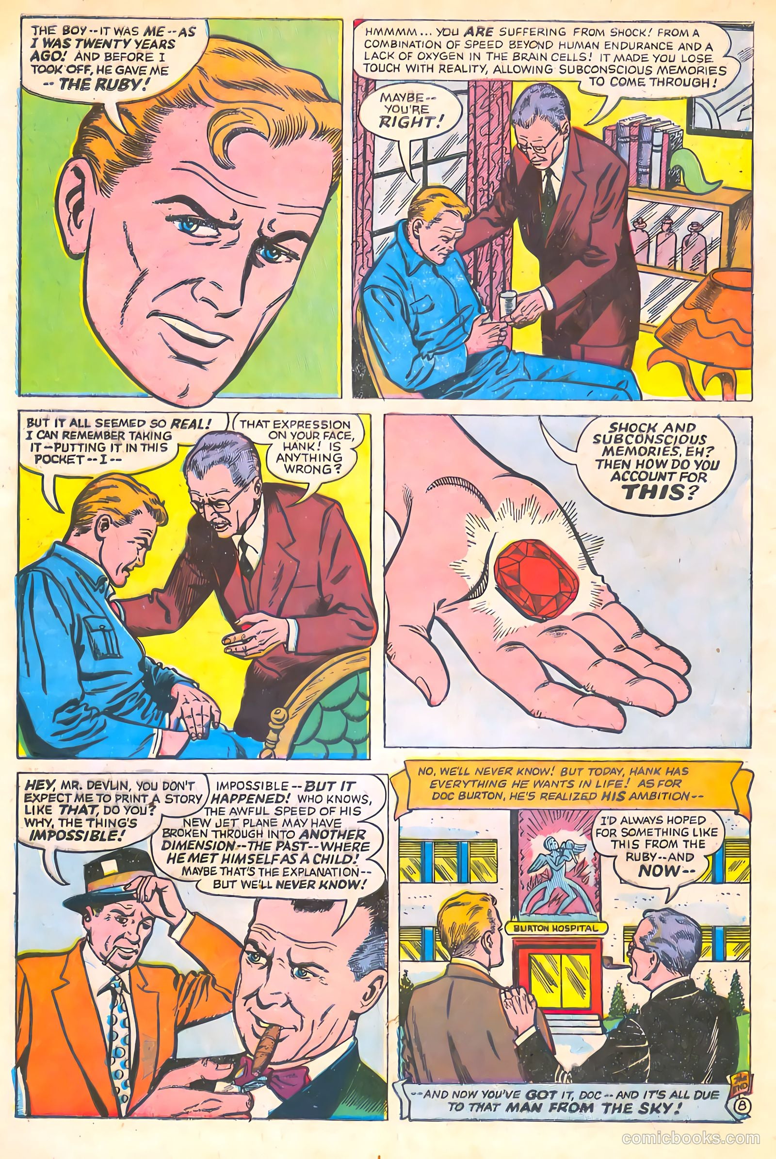 Adventures into the Unknown #68 (1955) — page 32 of 36