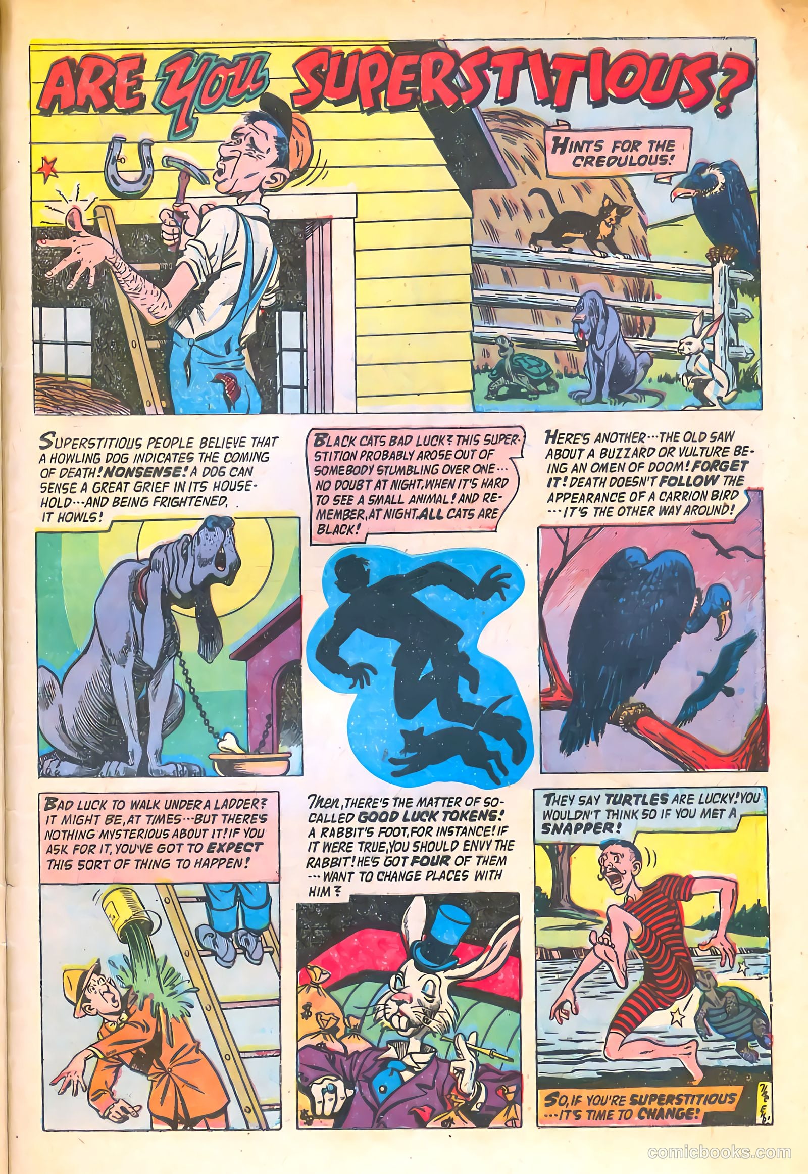 Adventures into the Unknown #68 (1955) — page 33 of 36