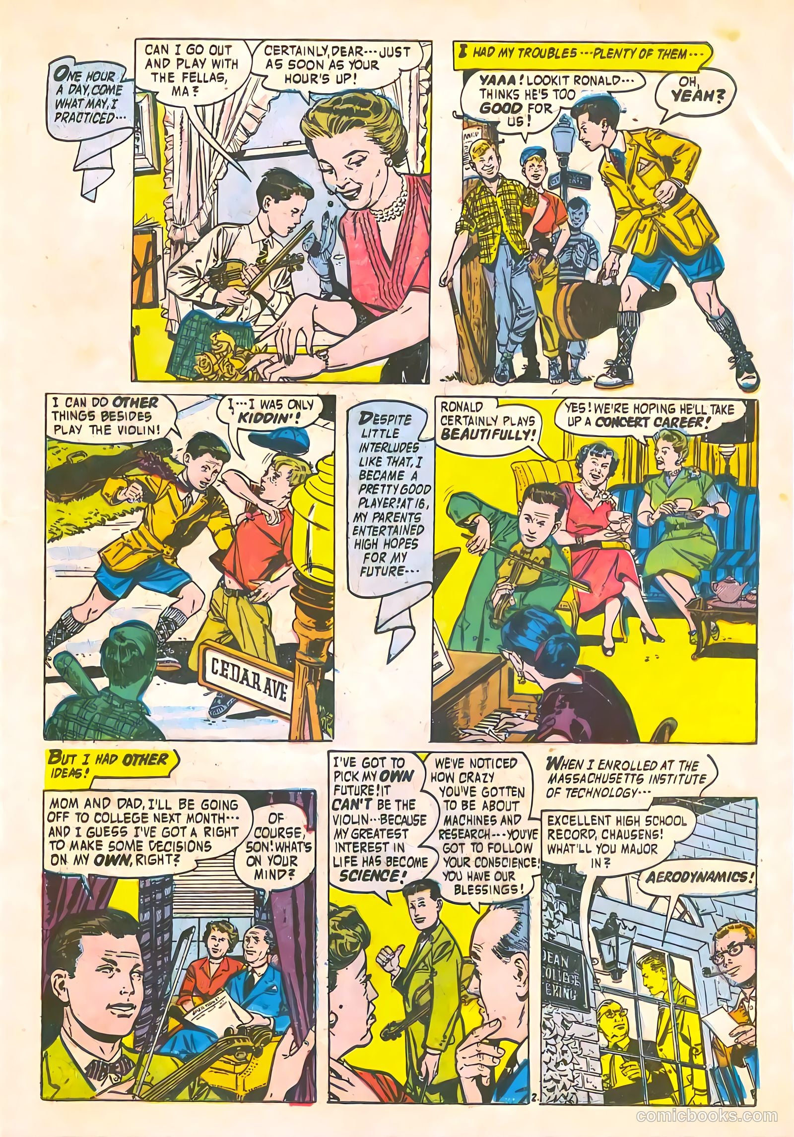Adventures into the Unknown #69 (1955) — page 17 of 36