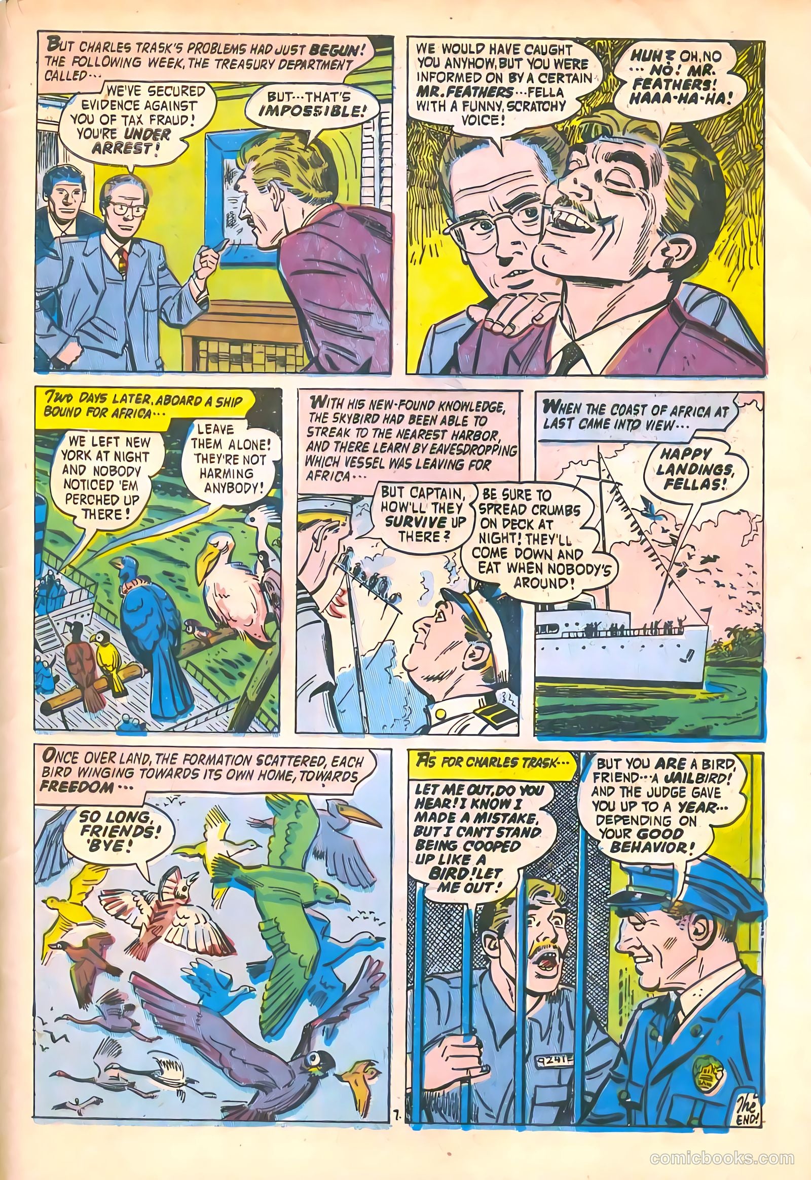 Adventures into the Unknown #69 (1955) — page 33 of 36