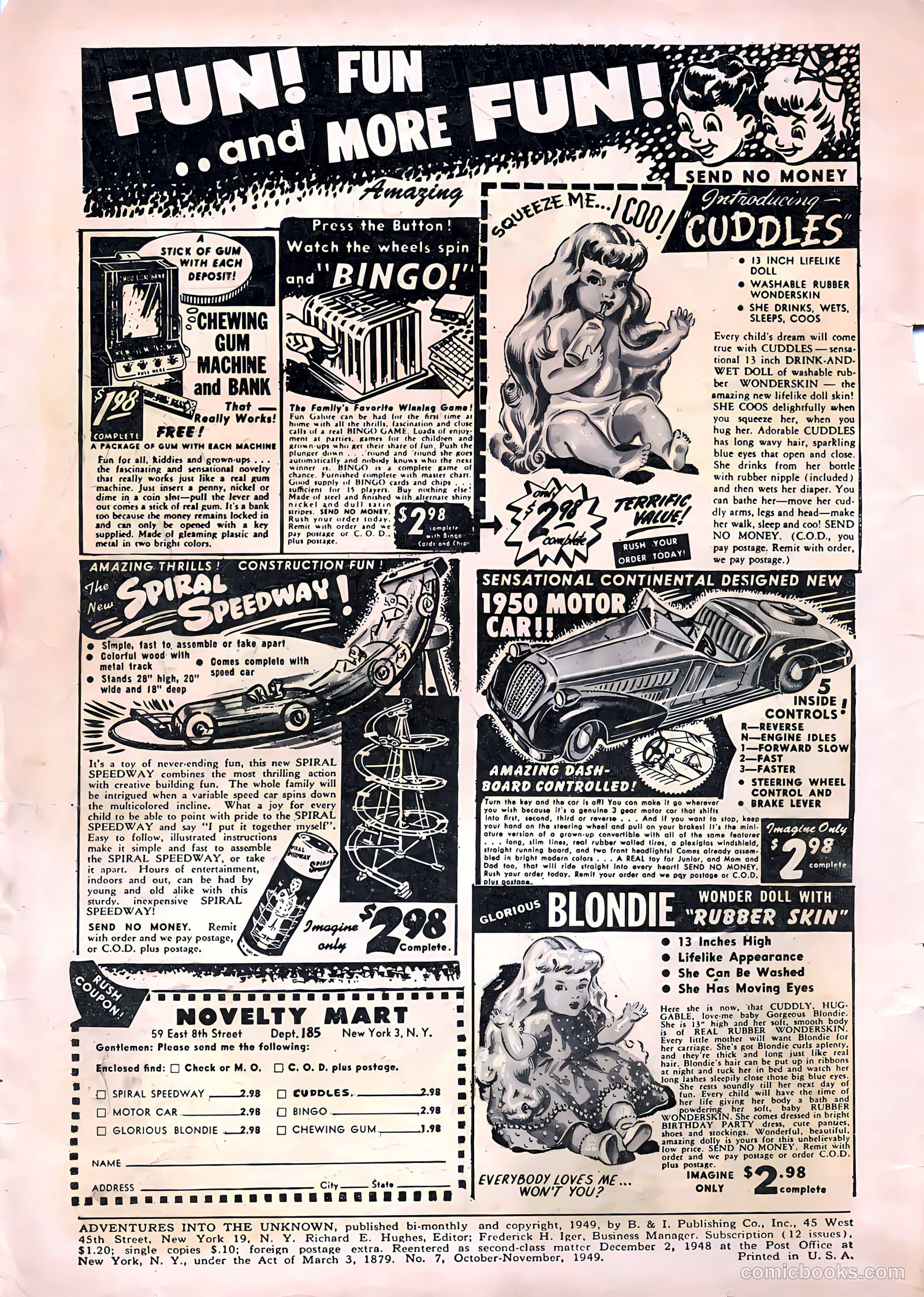 Adventures into the Unknown #7 (1949) — page 2 of 52