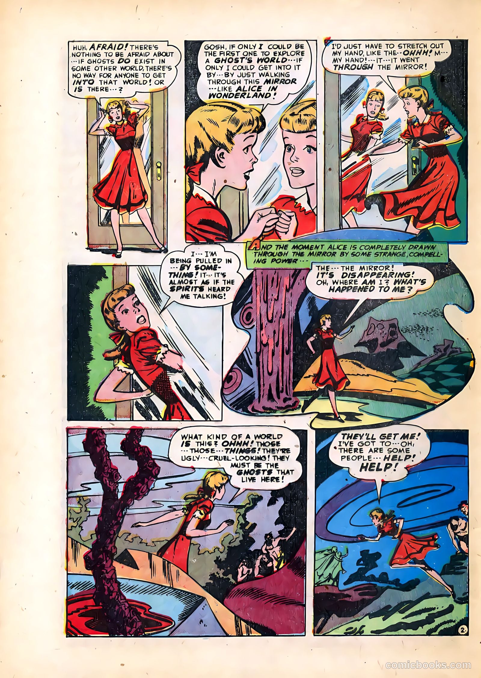 Adventures into the Unknown #7 (1949) — page 40 of 52