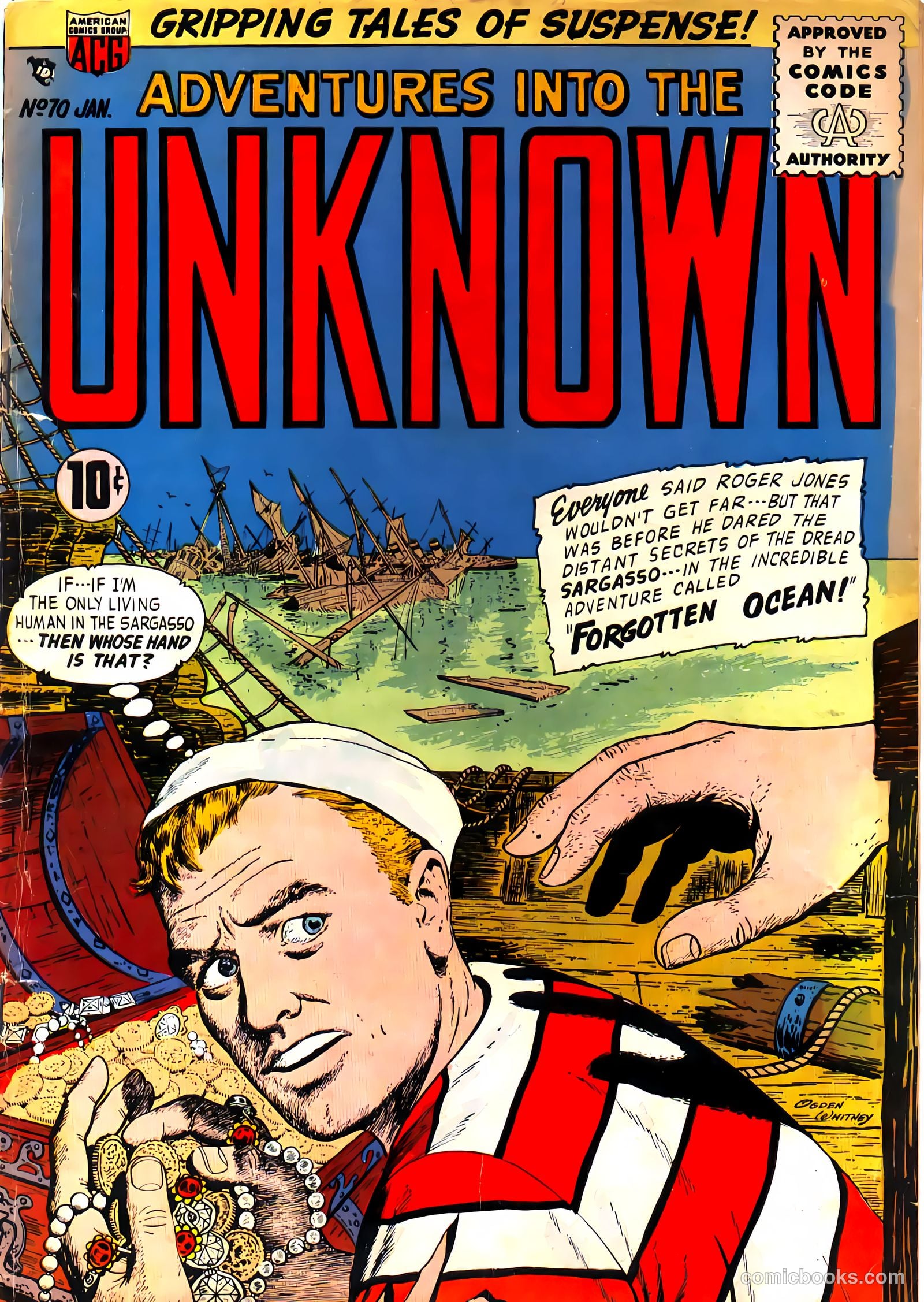 Adventures into the Unknown #70