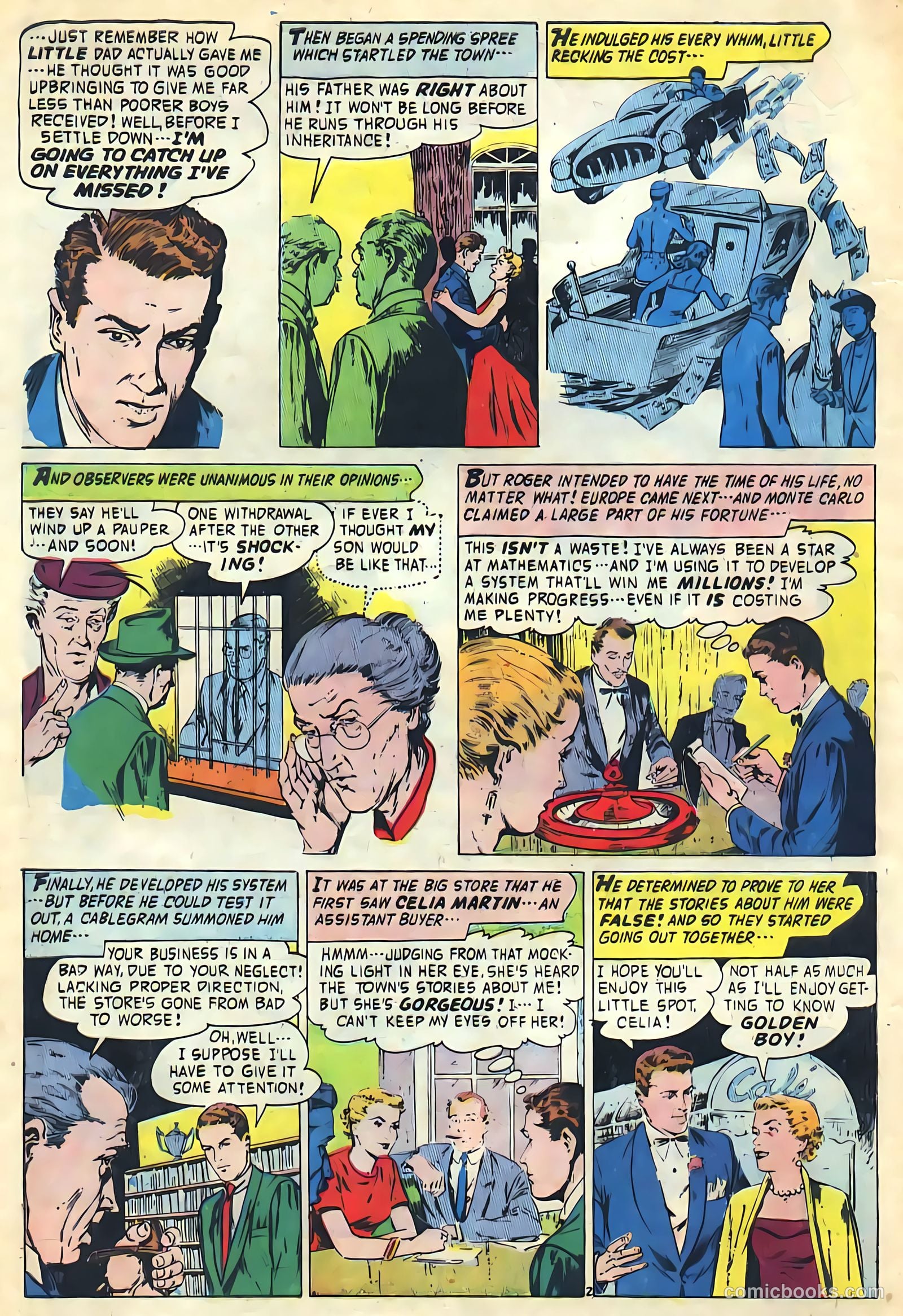 Adventures into the Unknown #70 (1956) — page 4 of 36