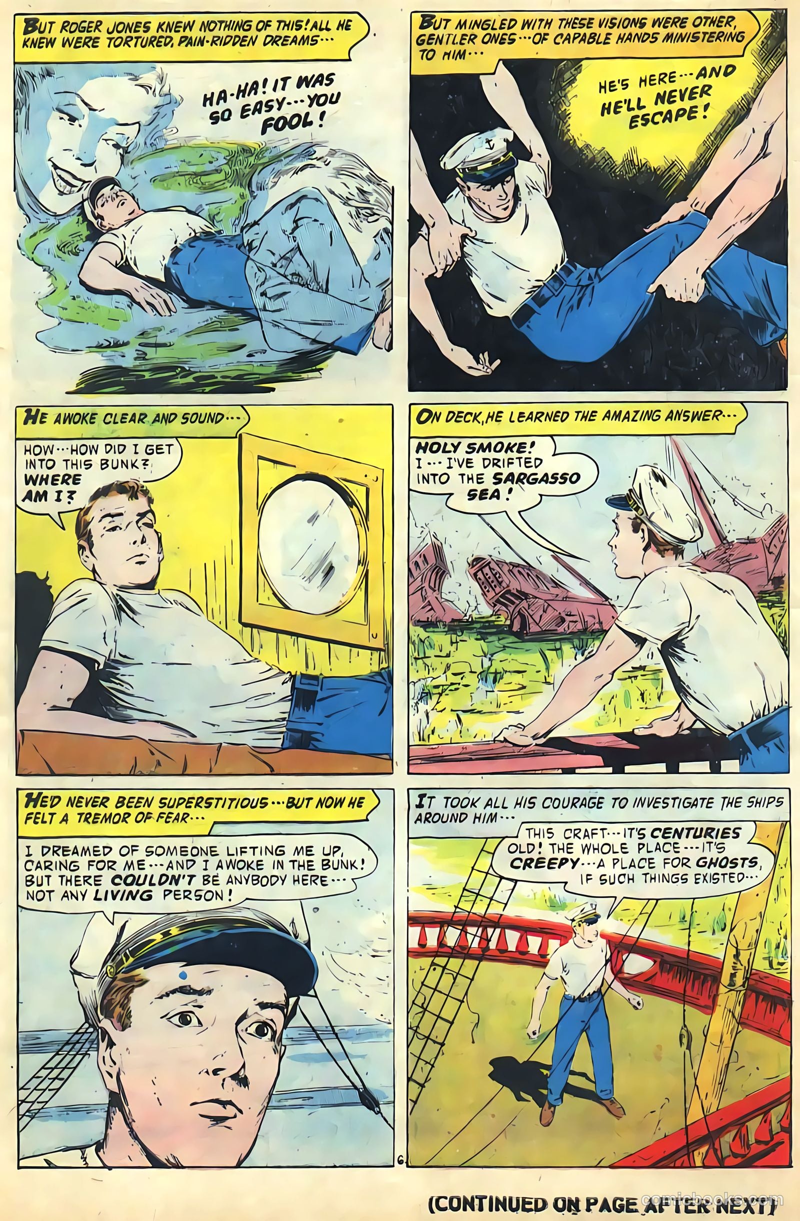 Adventures into the Unknown #70 (1956) — page 8 of 36