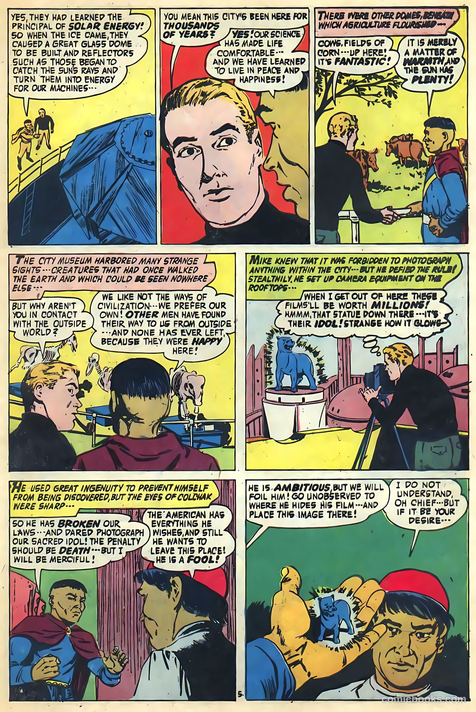 Adventures into the Unknown #70 (1956) — page 31 of 36