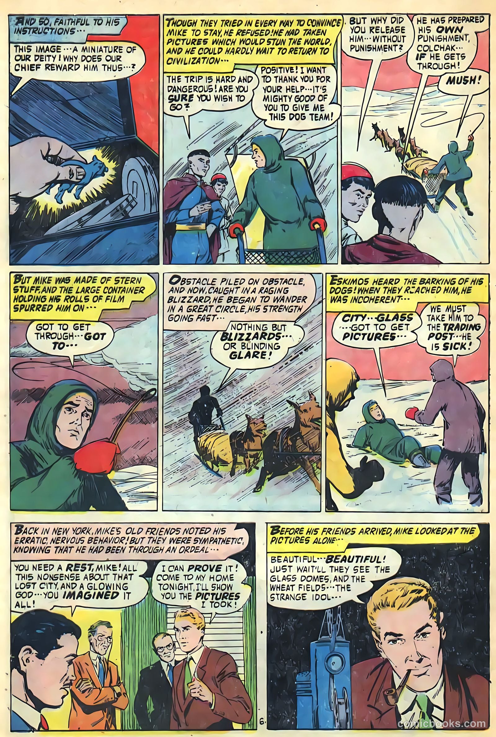 Adventures into the Unknown #70 (1956) — page 32 of 36