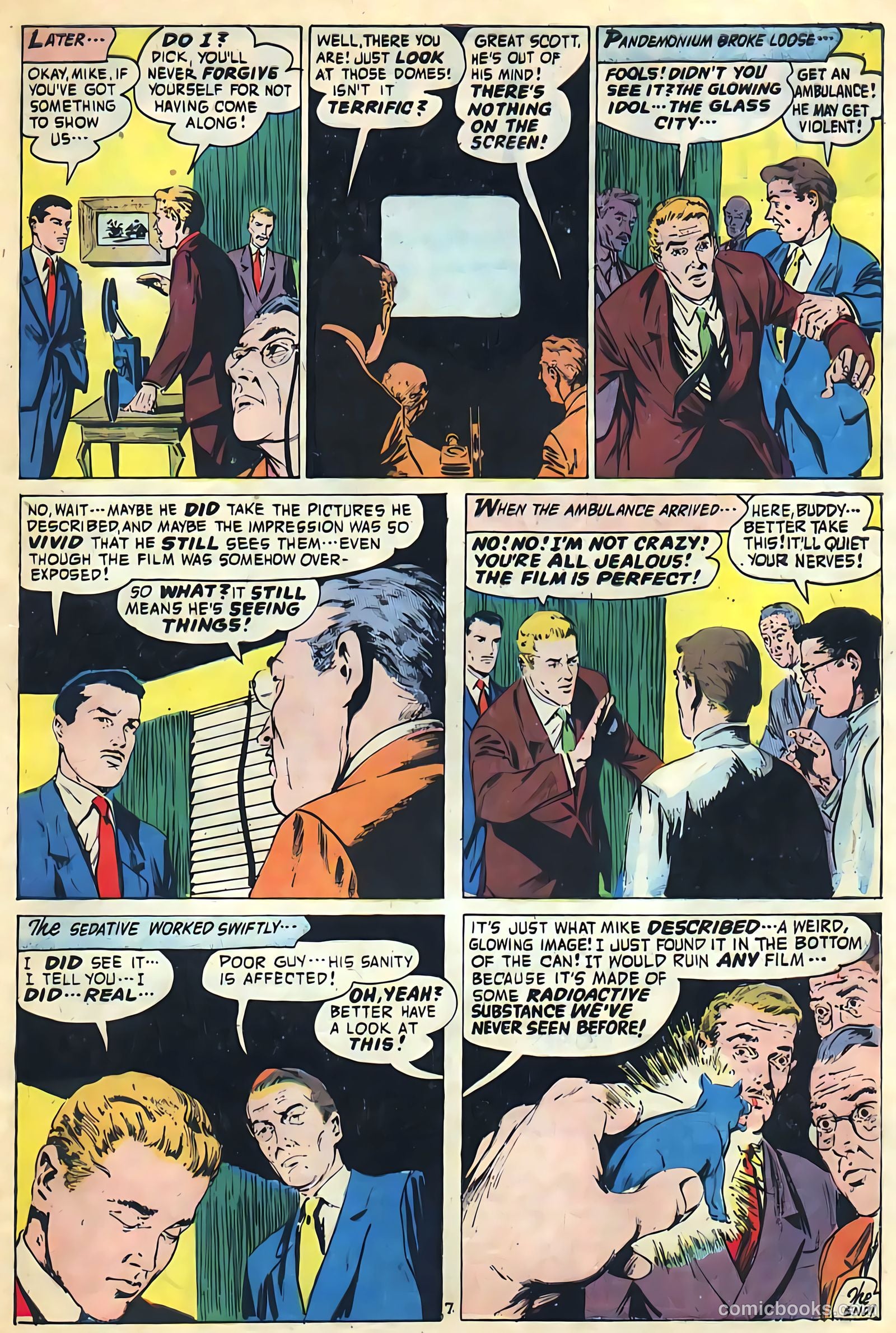 Adventures into the Unknown #70 (1956) — page 33 of 36
