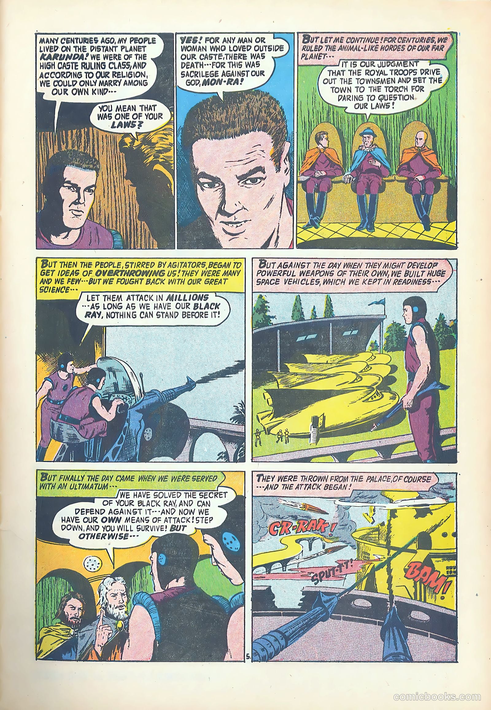 Adventures into the Unknown #71 (1956) — page 7 of 36