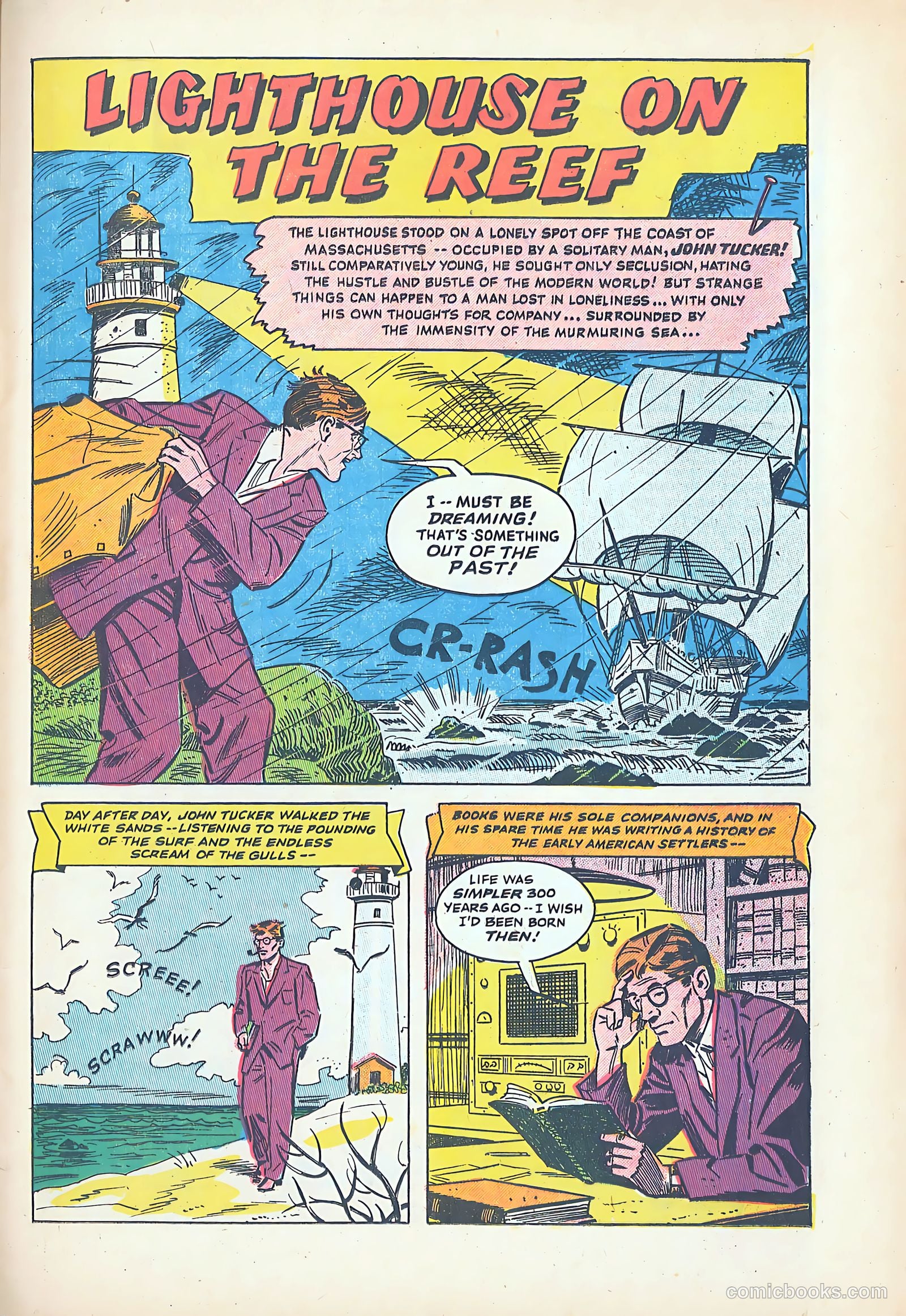 Adventures into the Unknown #71 (1956) — page 25 of 36