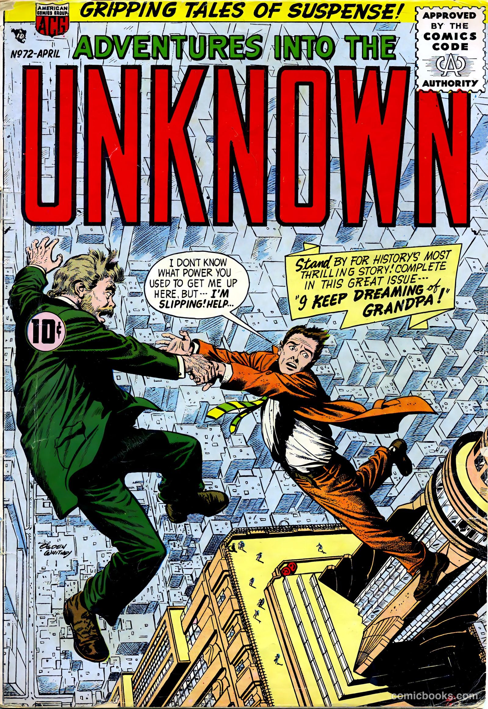Adventures into the Unknown #72