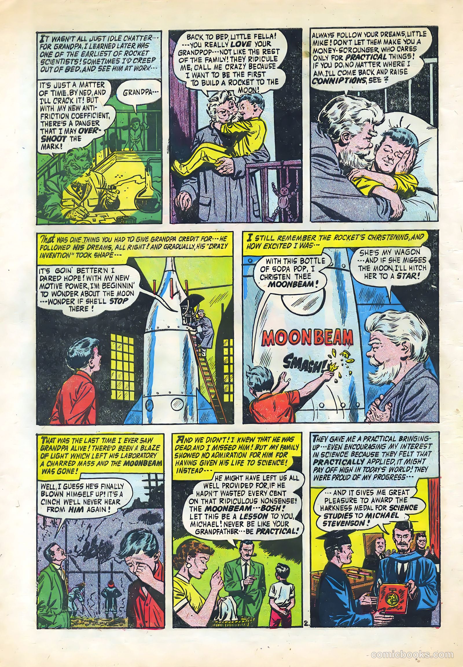 Adventures into the Unknown #72 (1956) — page 4 of 36
