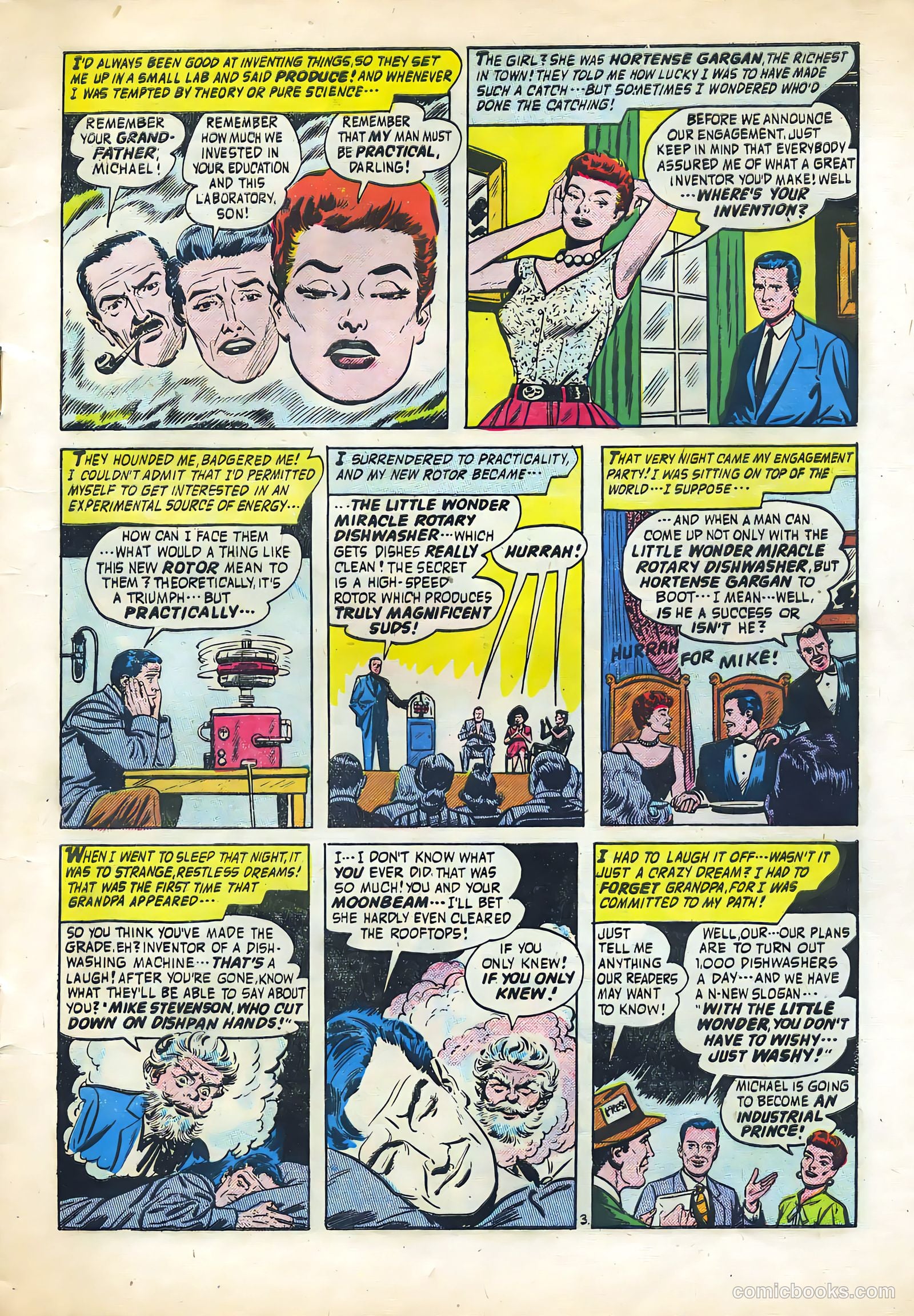 Adventures into the Unknown #72 (1956) — page 5 of 36