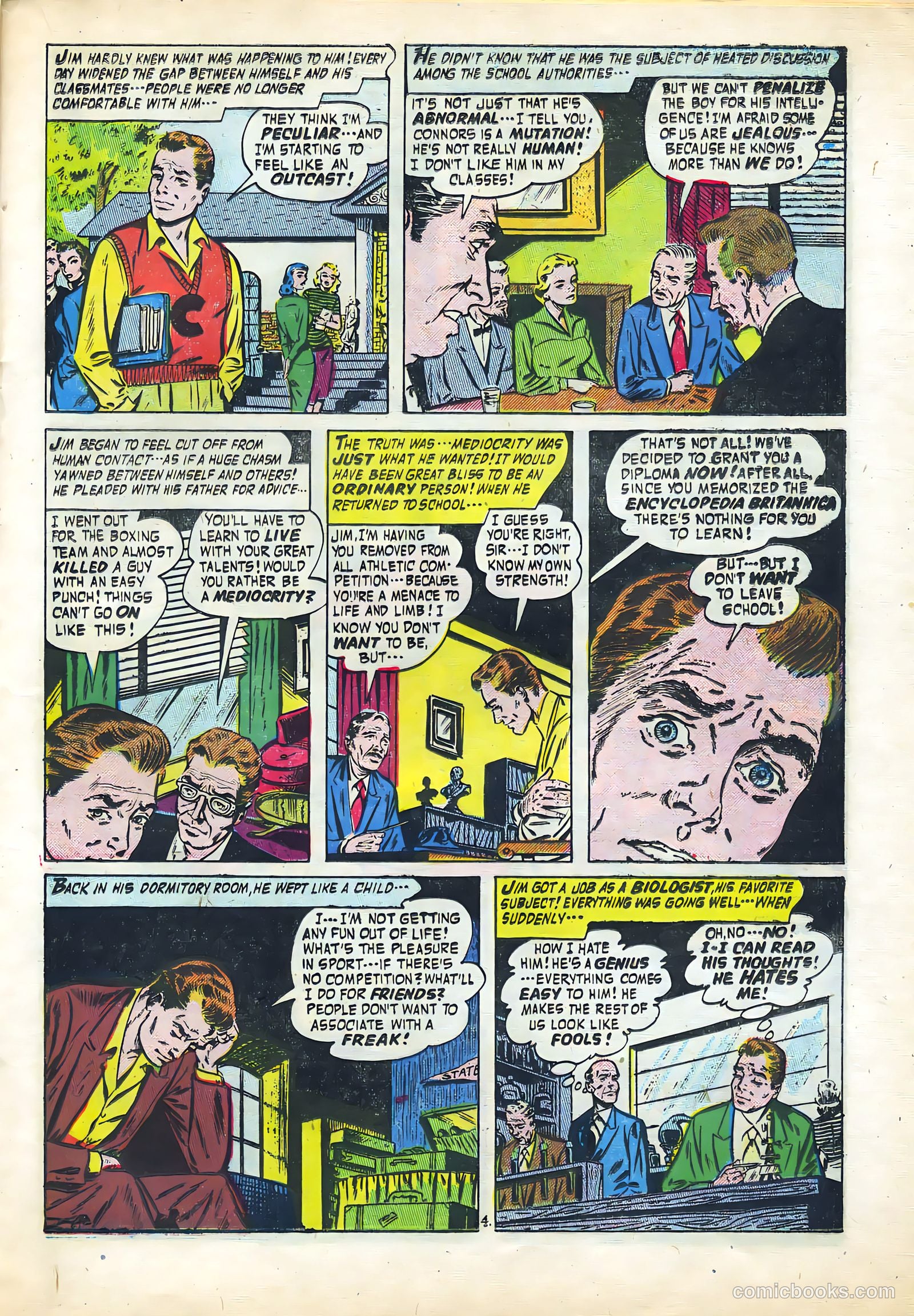 Adventures into the Unknown #72 (1956) — page 21 of 36