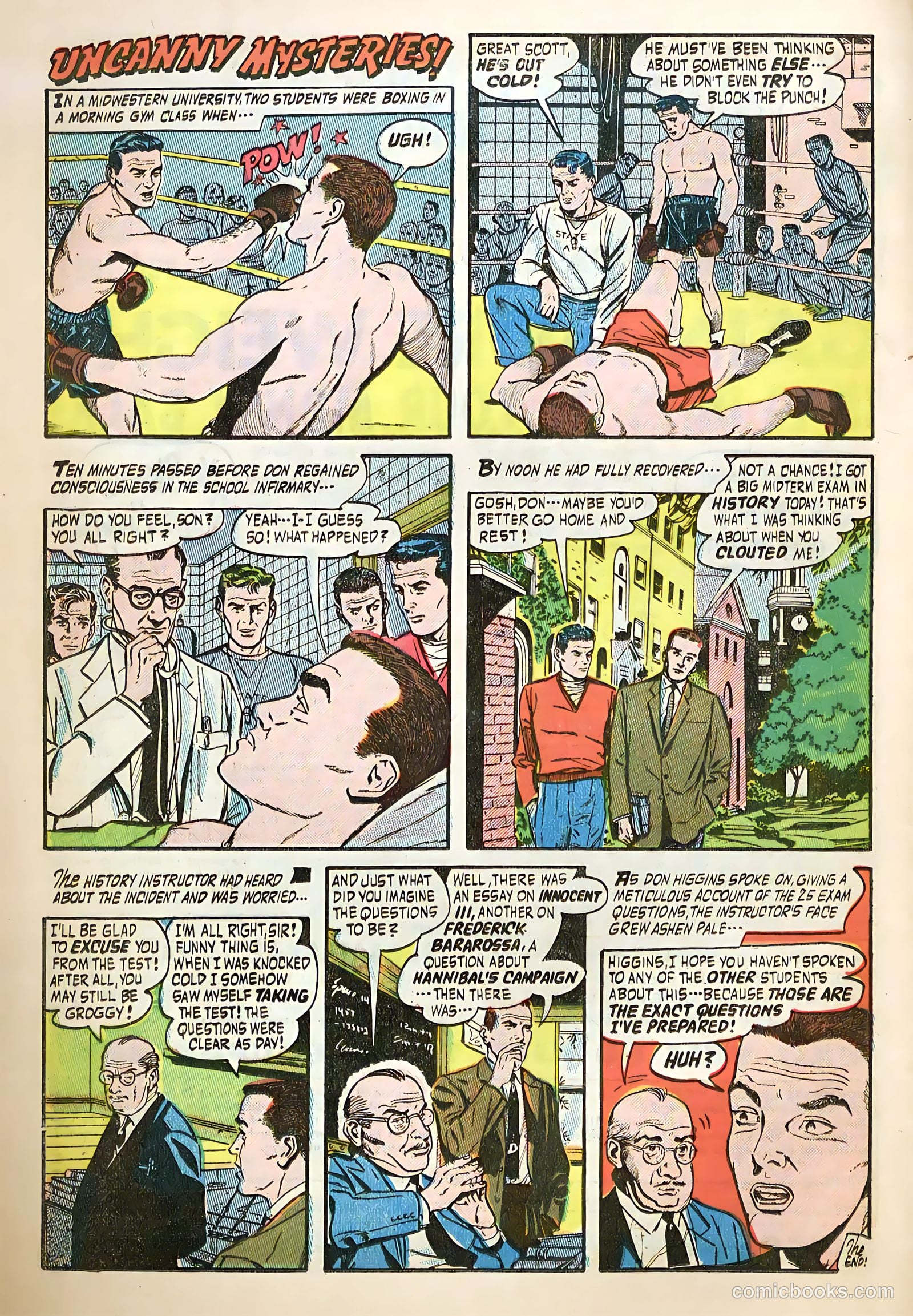 Adventures into the Unknown #73 (1956) — page 22 of 36