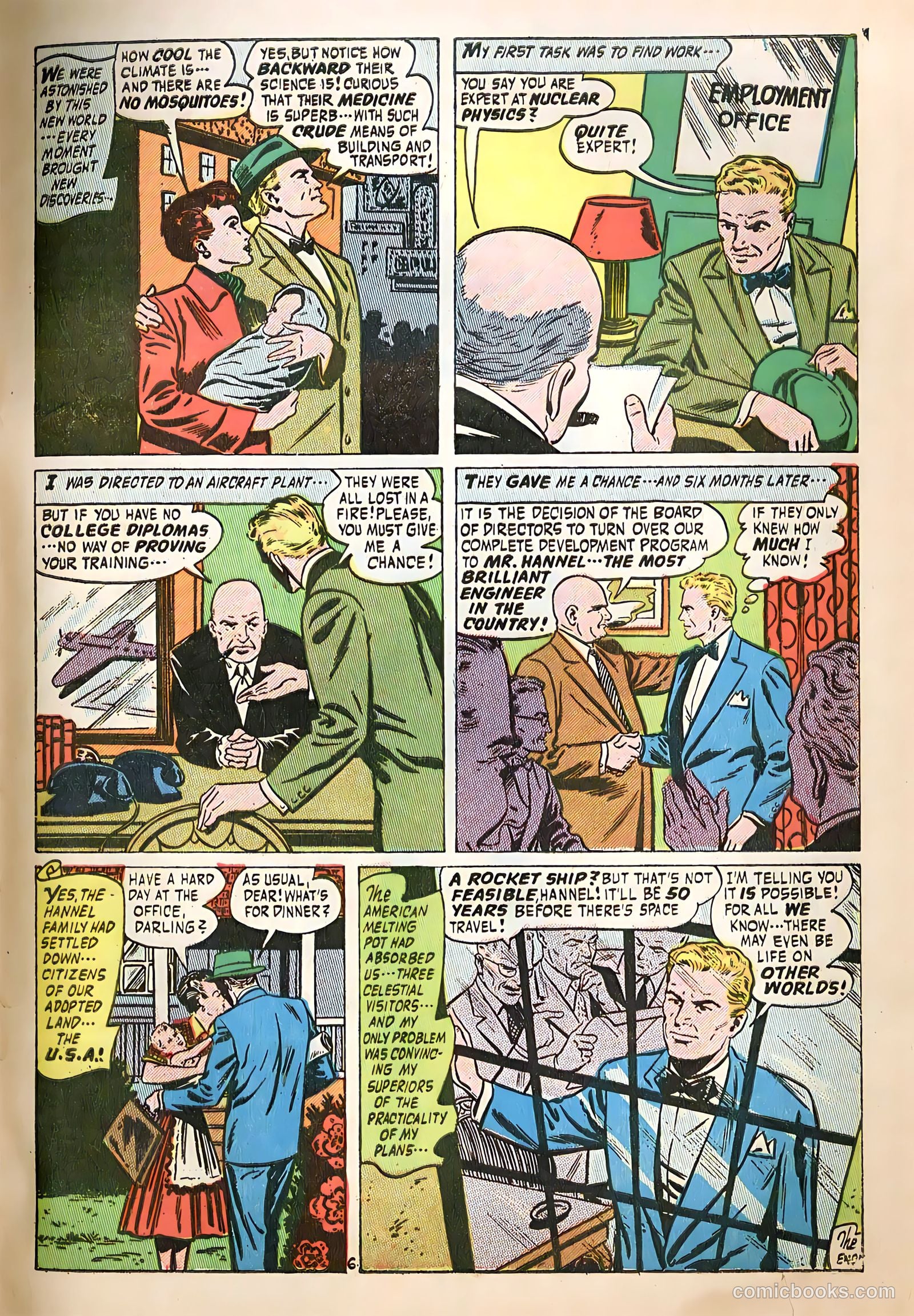 Adventures into the Unknown #73 (1956) — page 33 of 36