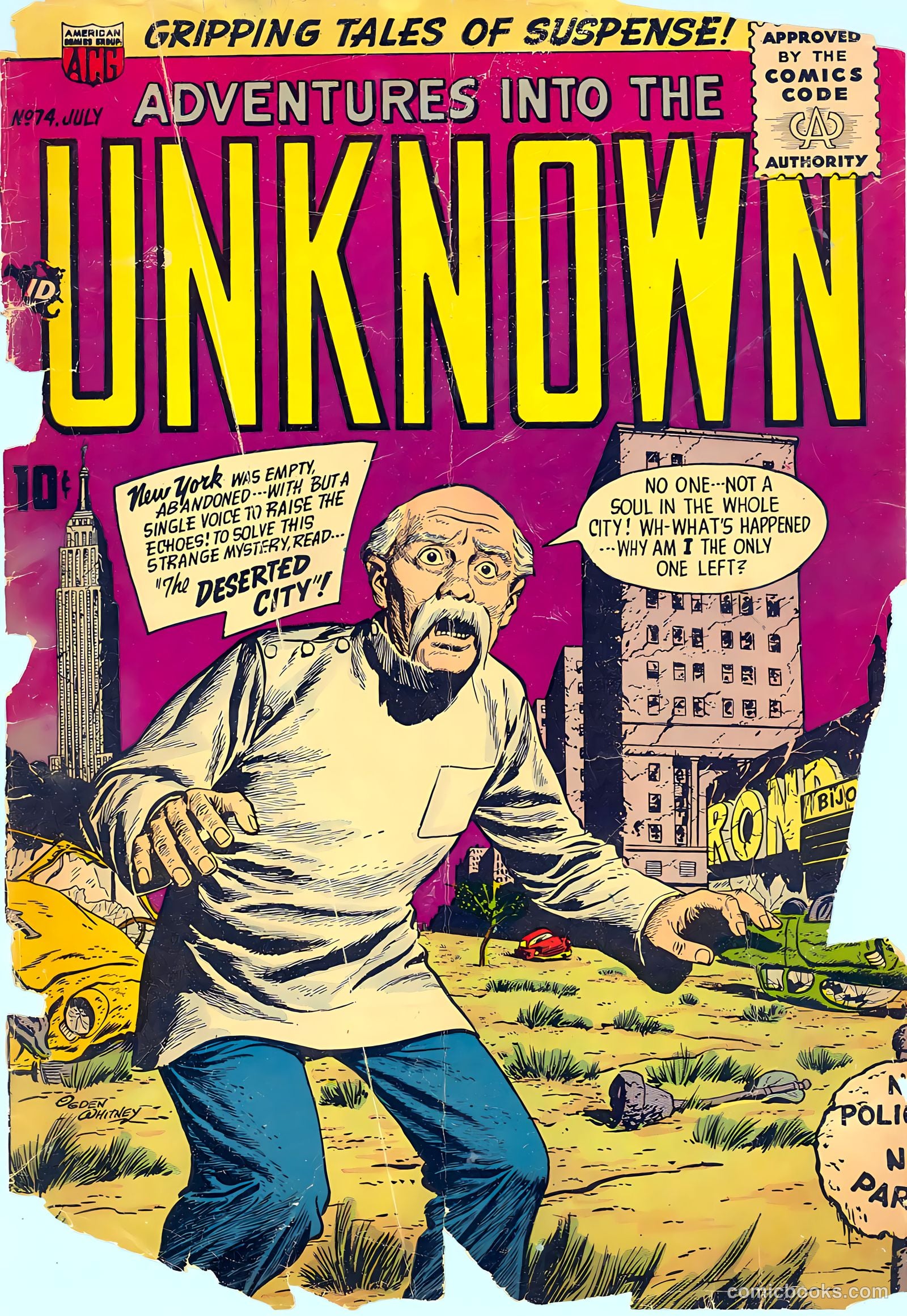 Adventures into the Unknown #74
