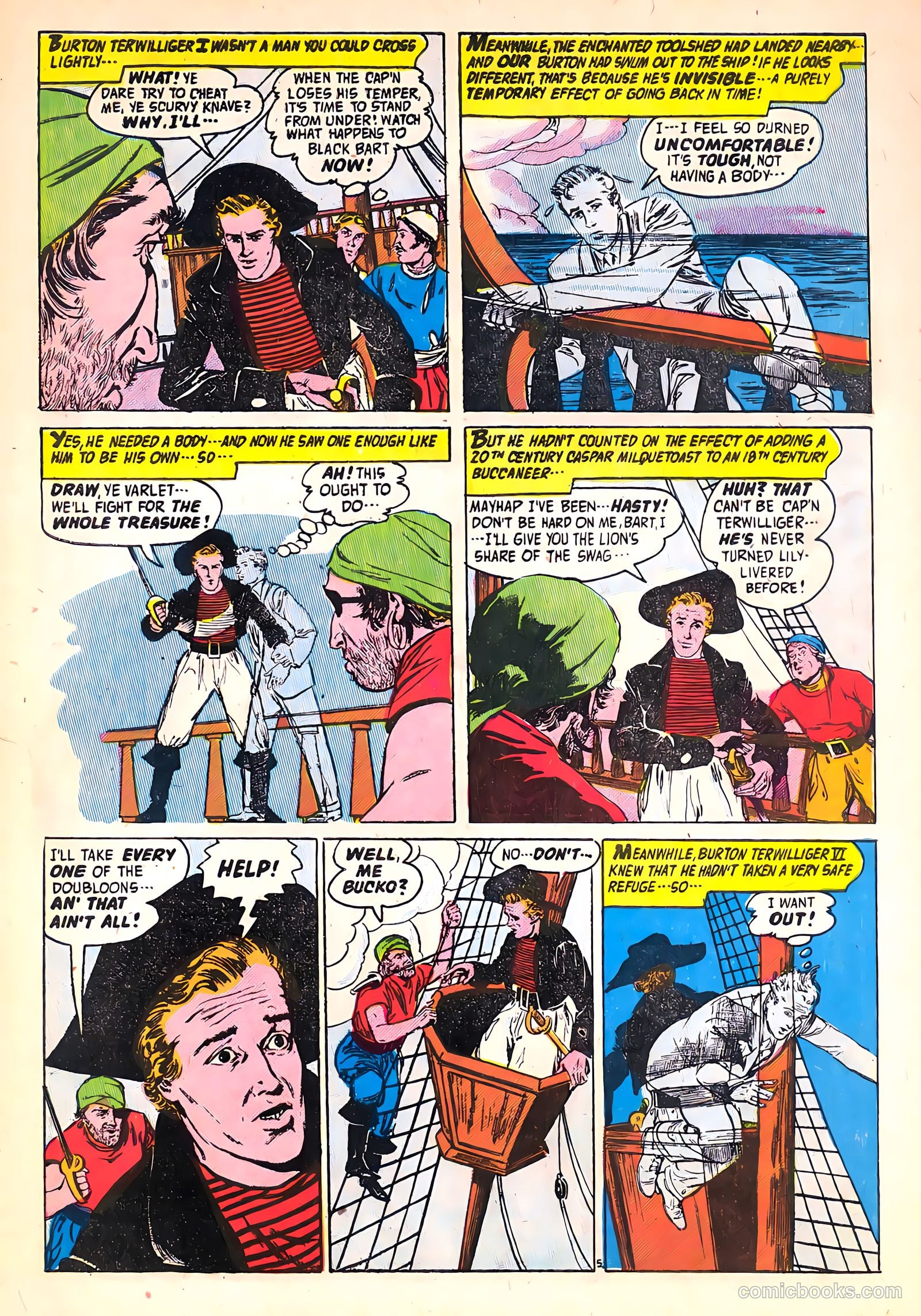 Adventures into the Unknown #74 (1956) — page 7 of 36