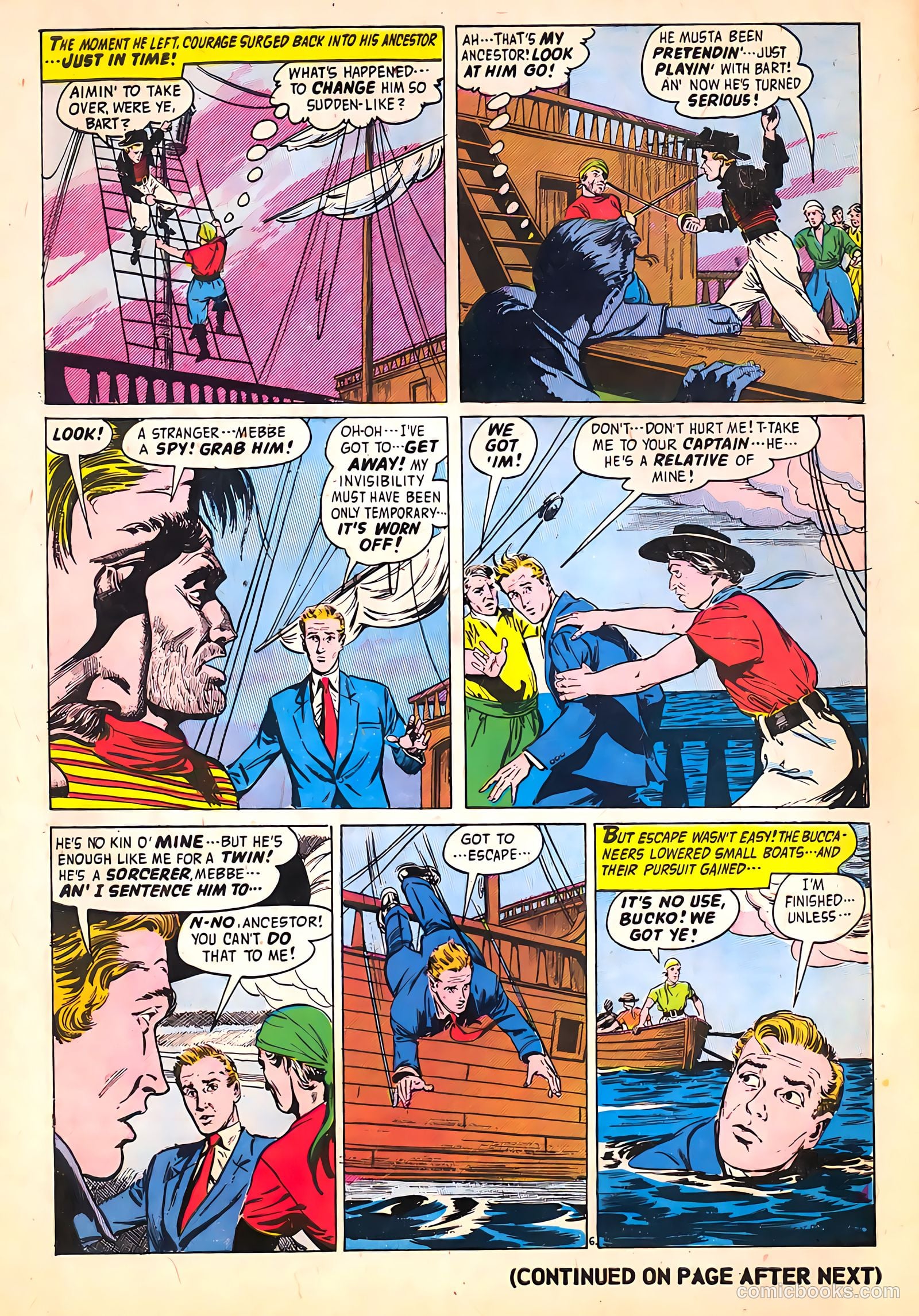 Adventures into the Unknown #74 (1956) — page 8 of 36