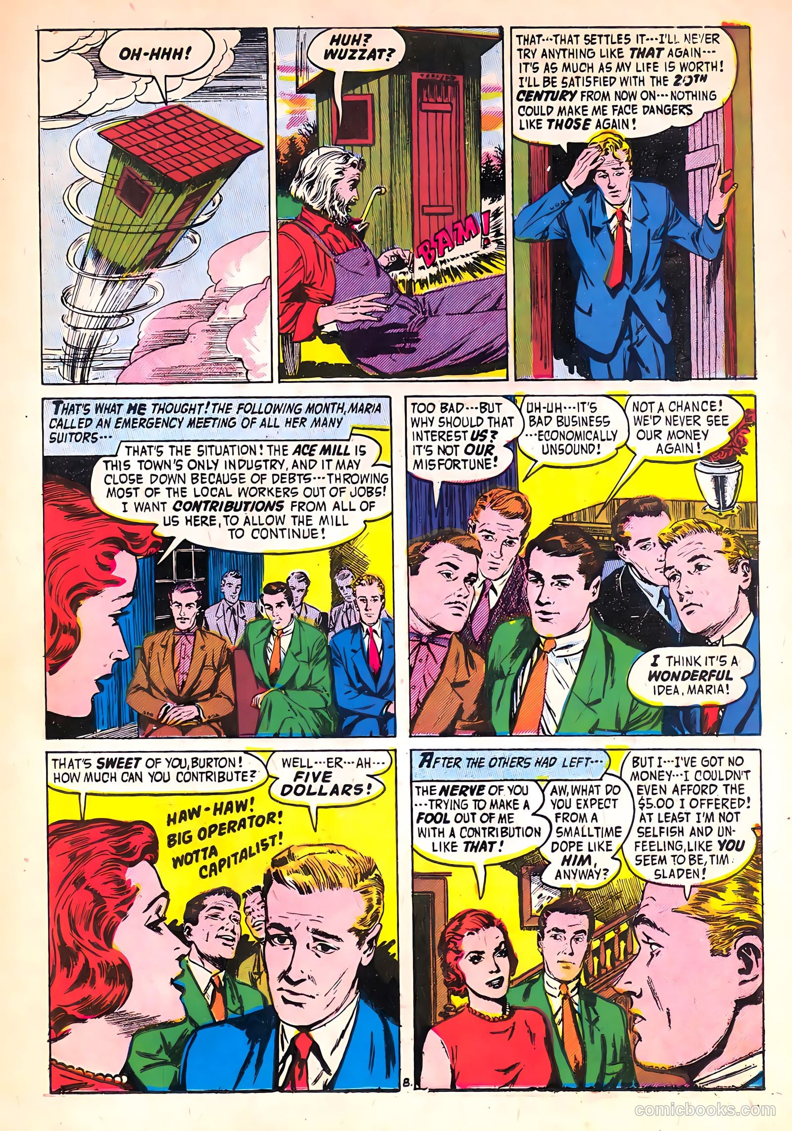 Adventures into the Unknown #74 (1956) — page 11 of 36