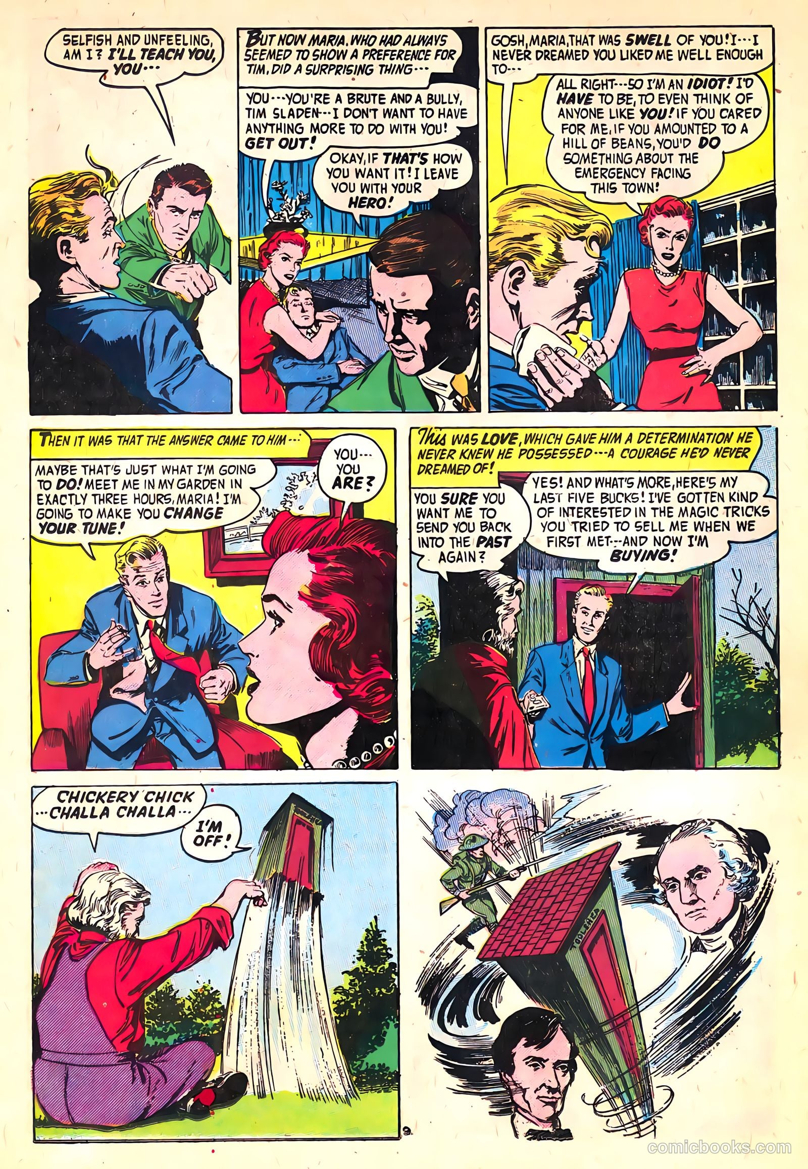 Adventures into the Unknown #74 (1956) — page 12 of 36