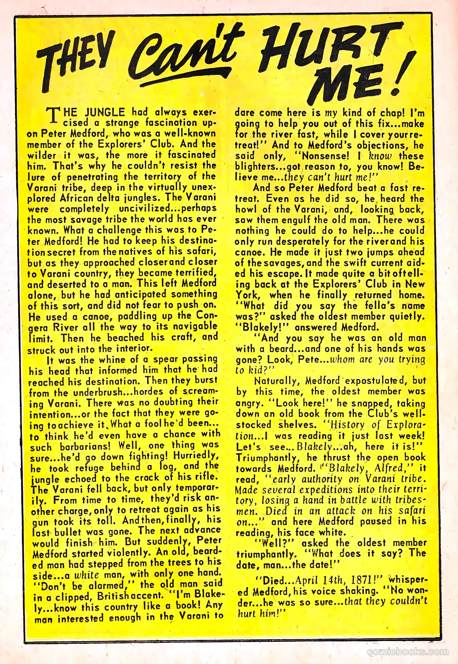 Adventures into the Unknown #74 (1956) — page 16 of 36