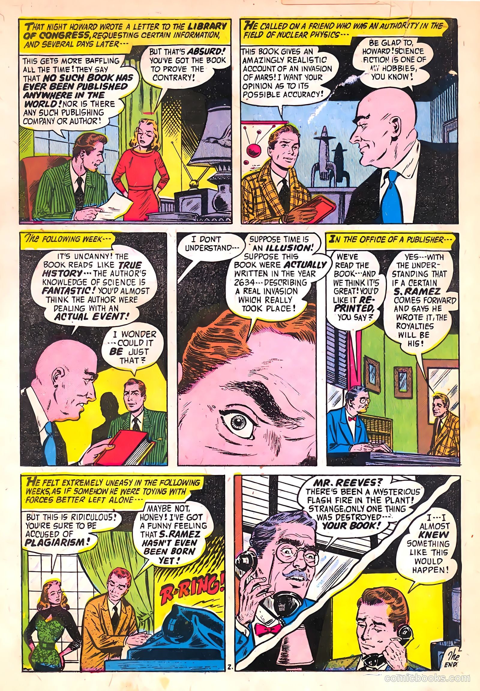 Adventures into the Unknown #74 (1956) — page 18 of 36
