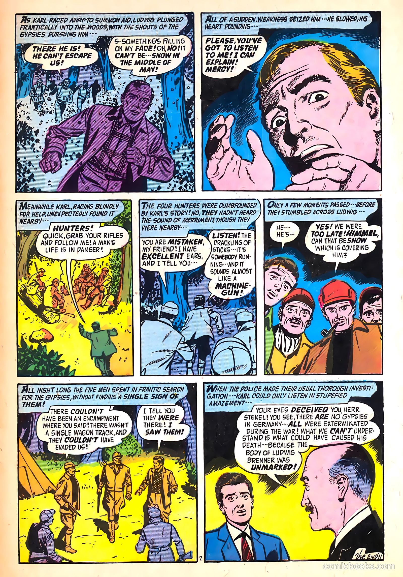 Adventures into the Unknown #74 (1956) — page 33 of 36