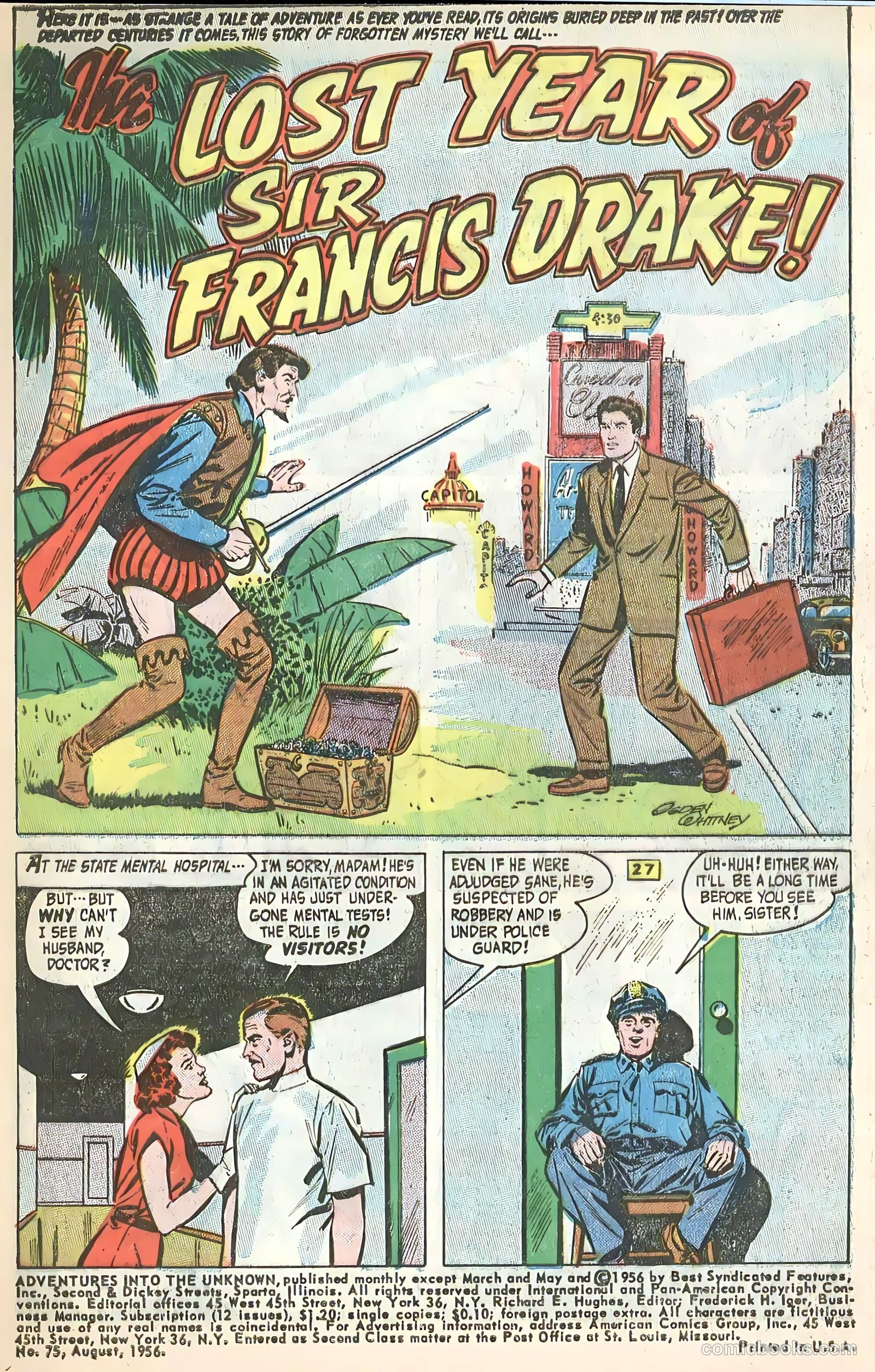 Adventures into the Unknown #75 (1956) — page 3 of 36