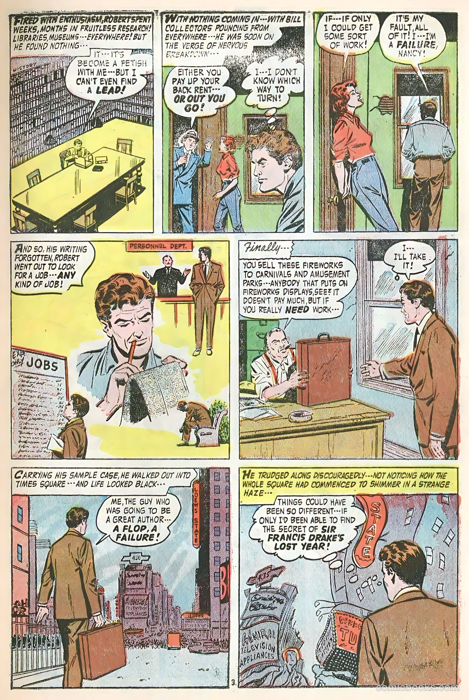 Adventures into the Unknown #75 (1956) — page 5 of 36