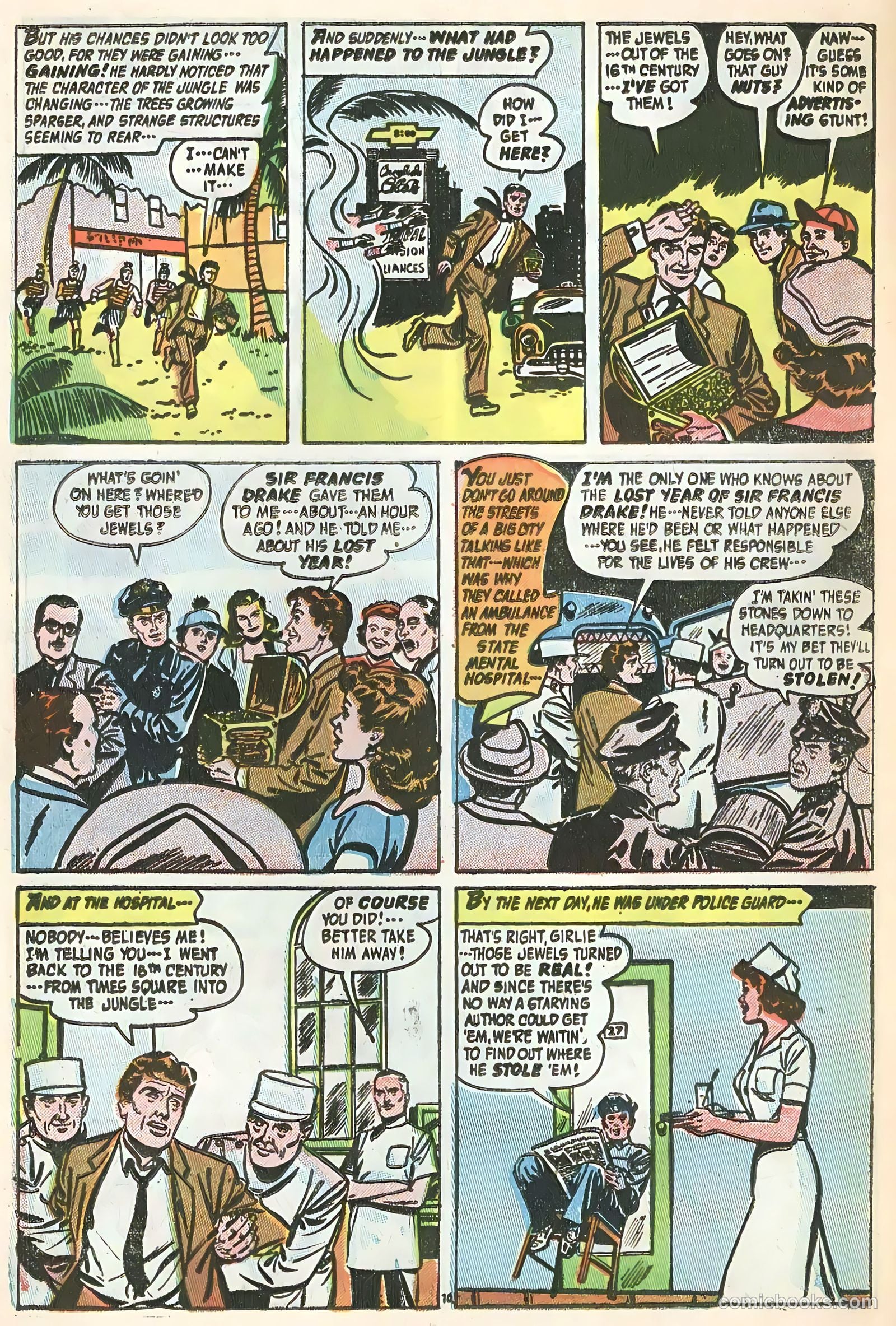 Adventures into the Unknown #75 (1956) — page 12 of 36