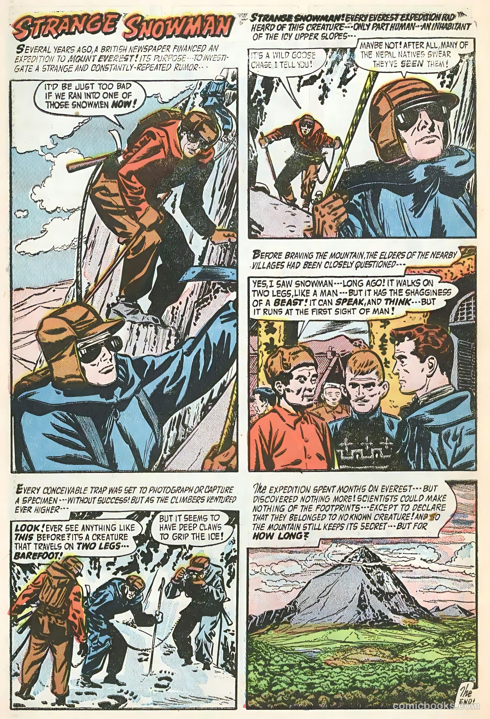Adventures into the Unknown #75 (1956) — page 32 of 36