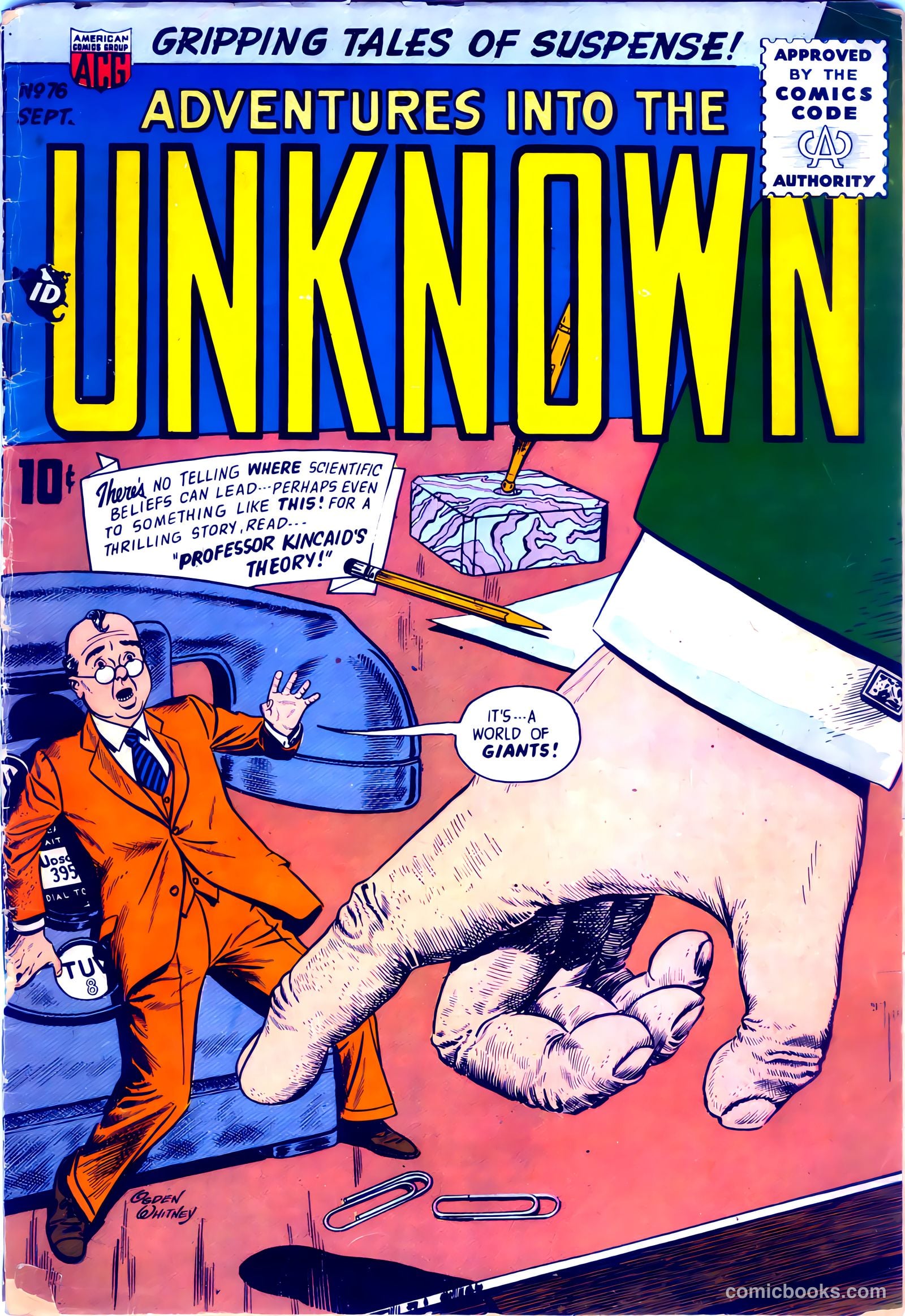 Adventures into the Unknown #76