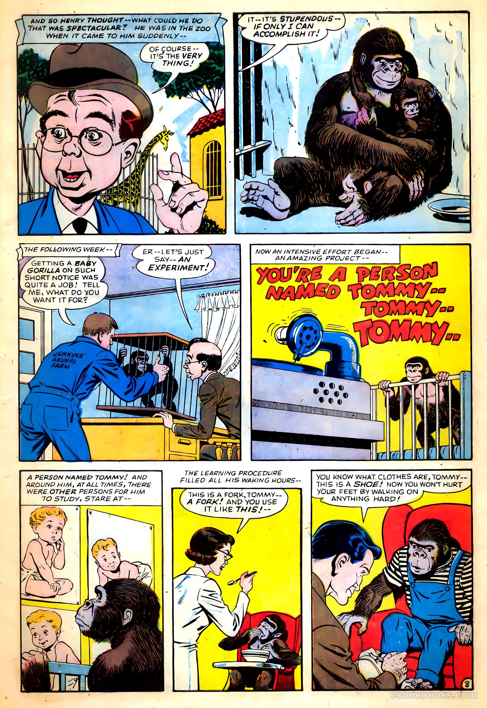Adventures into the Unknown #76 (1956) — page 5 of 36
