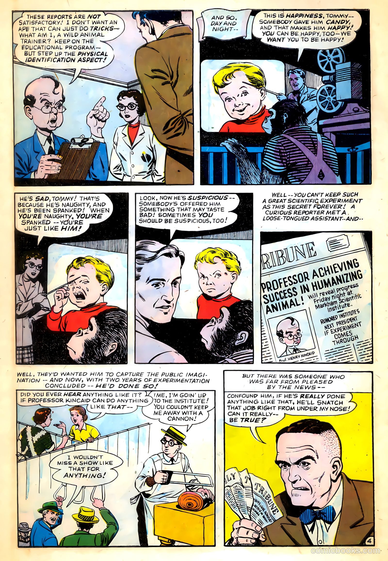 Adventures into the Unknown #76 (1956) — page 6 of 36