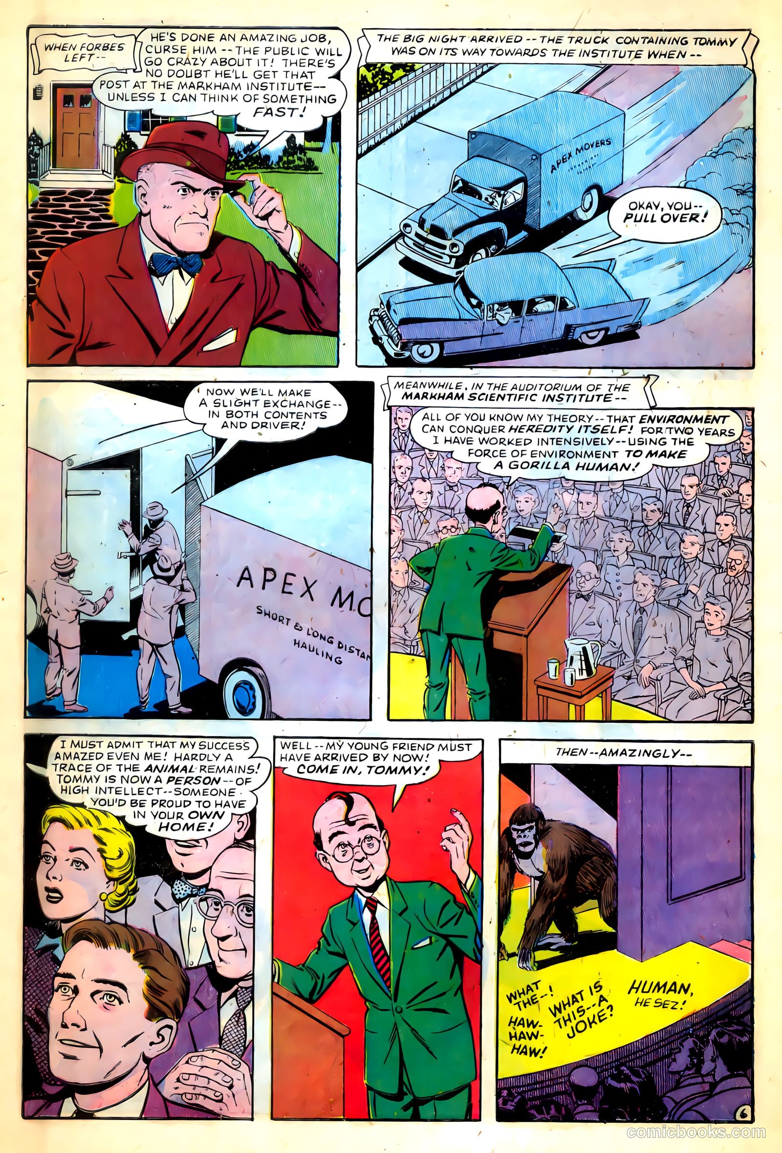 Adventures into the Unknown #76 (1956) — page 8 of 36