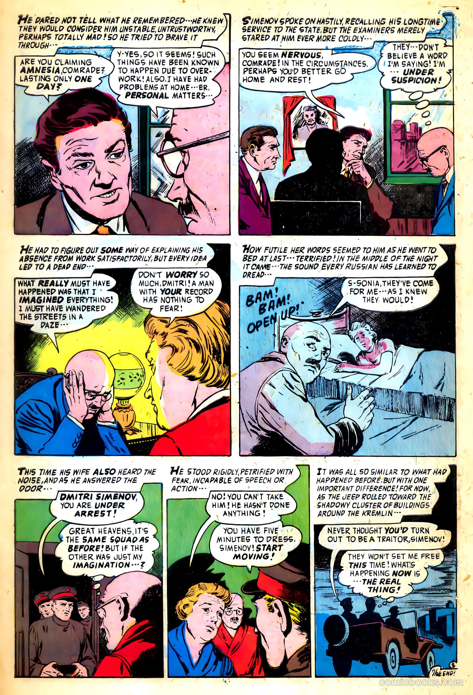 Adventures into the Unknown #76 (1956) — page 33 of 36