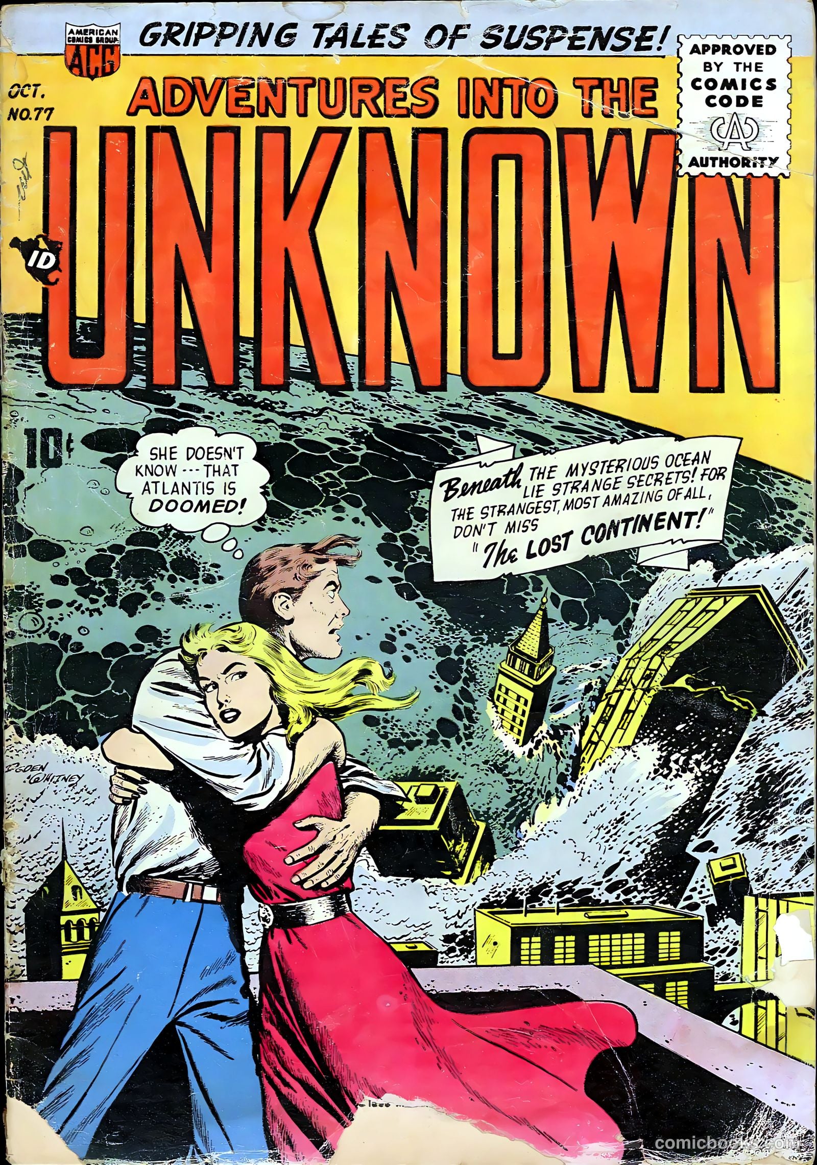 Adventures into the Unknown #77