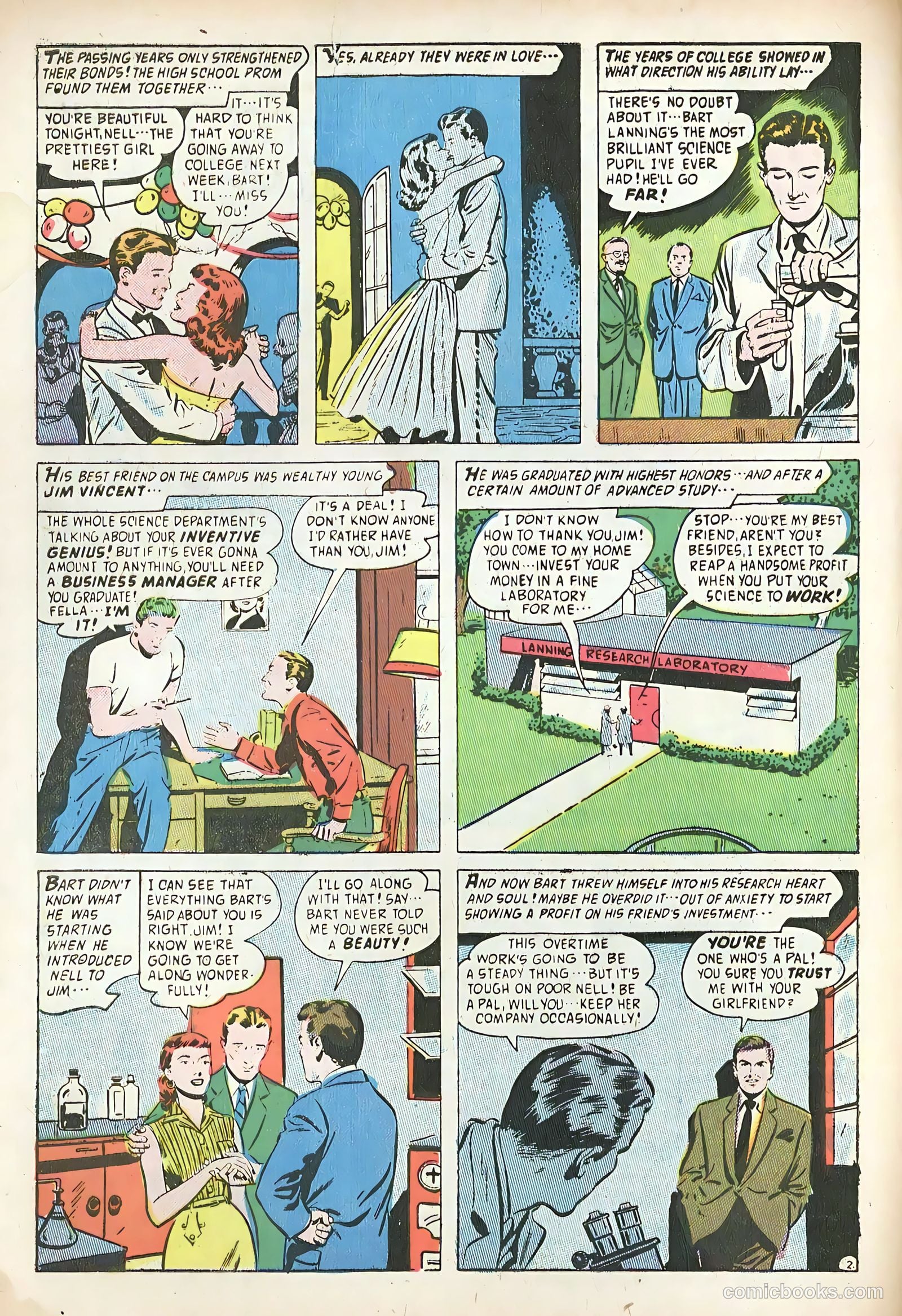 Adventures into the Unknown #77 (1956) — page 4 of 36