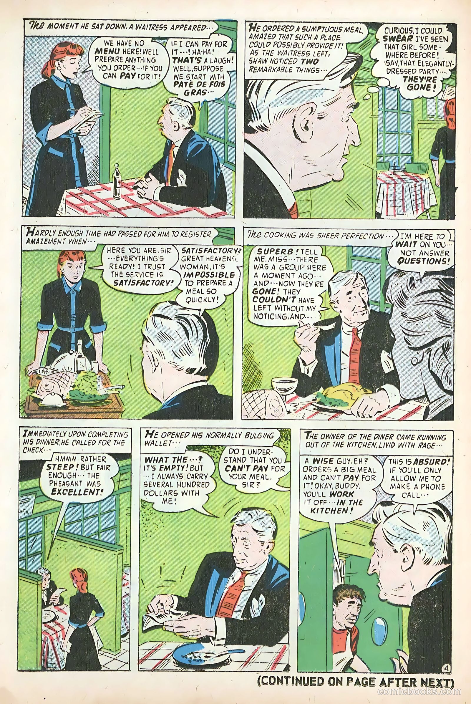 Adventures into the Unknown #77 (1956) — page 20 of 36
