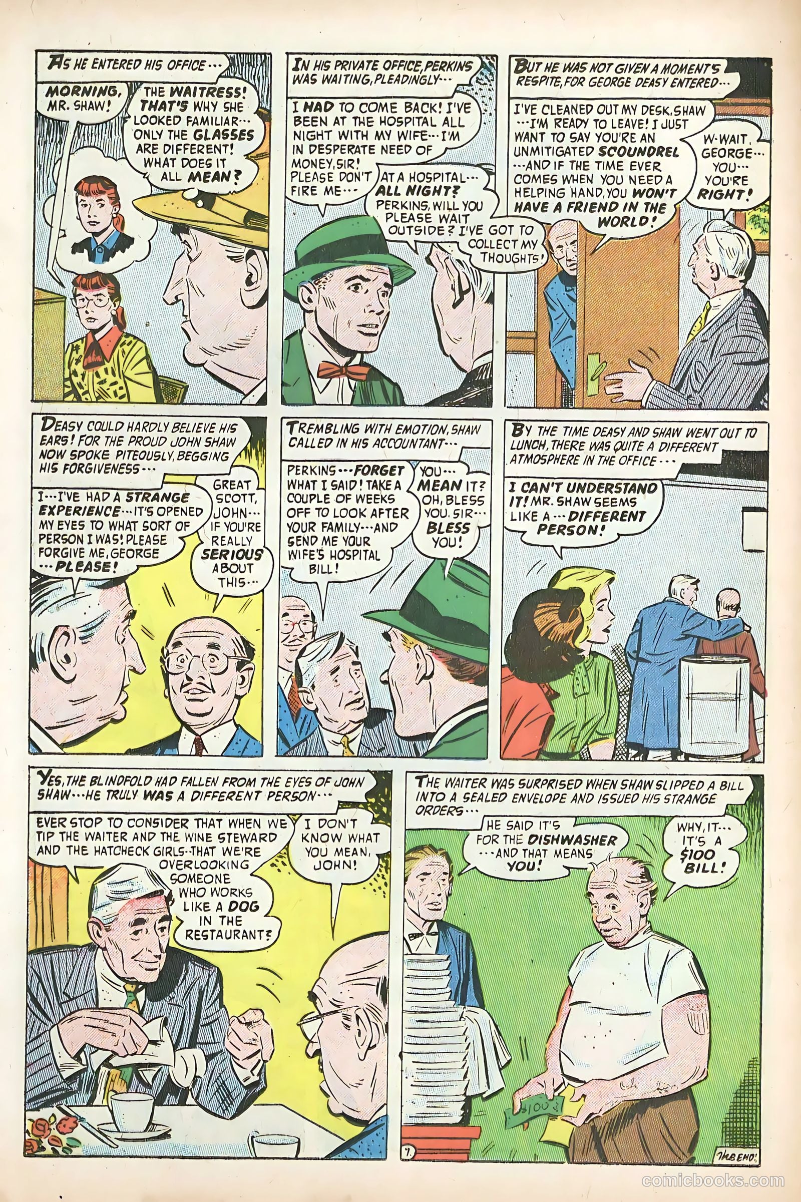 Adventures into the Unknown #77 (1956) — page 24 of 36