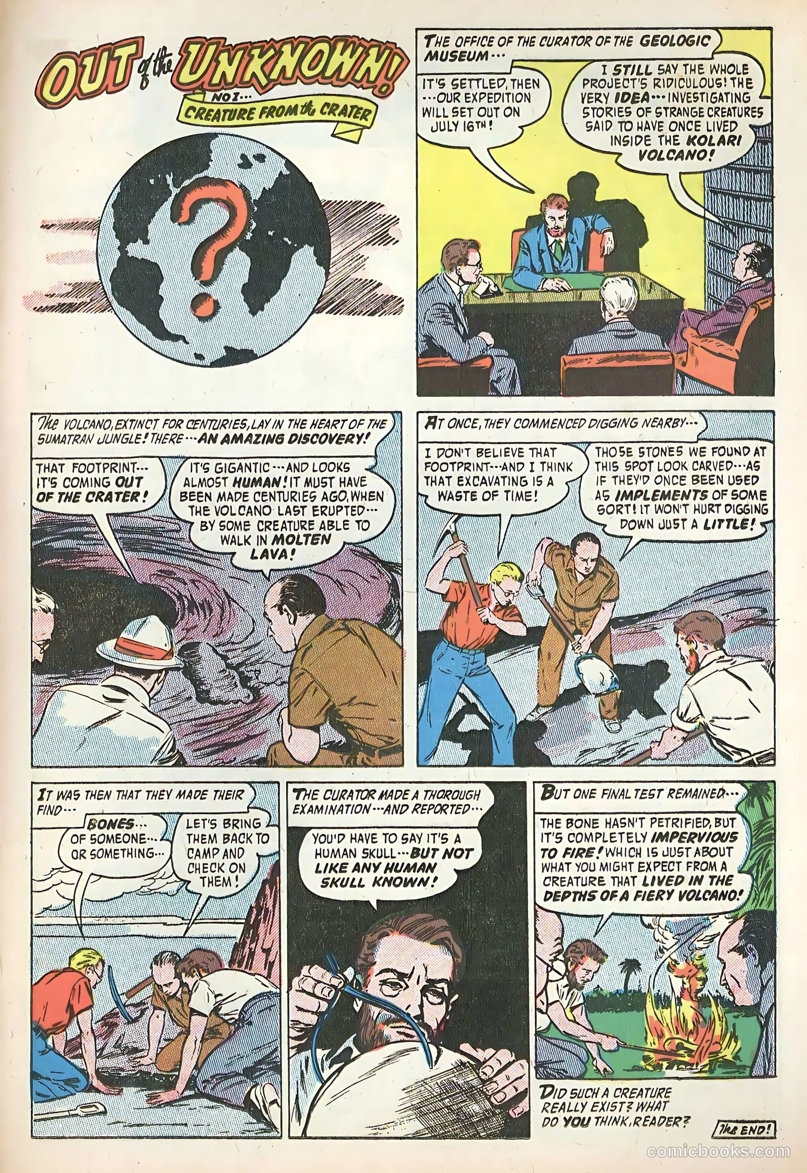 Adventures into the Unknown #77 (1956) — page 25 of 36