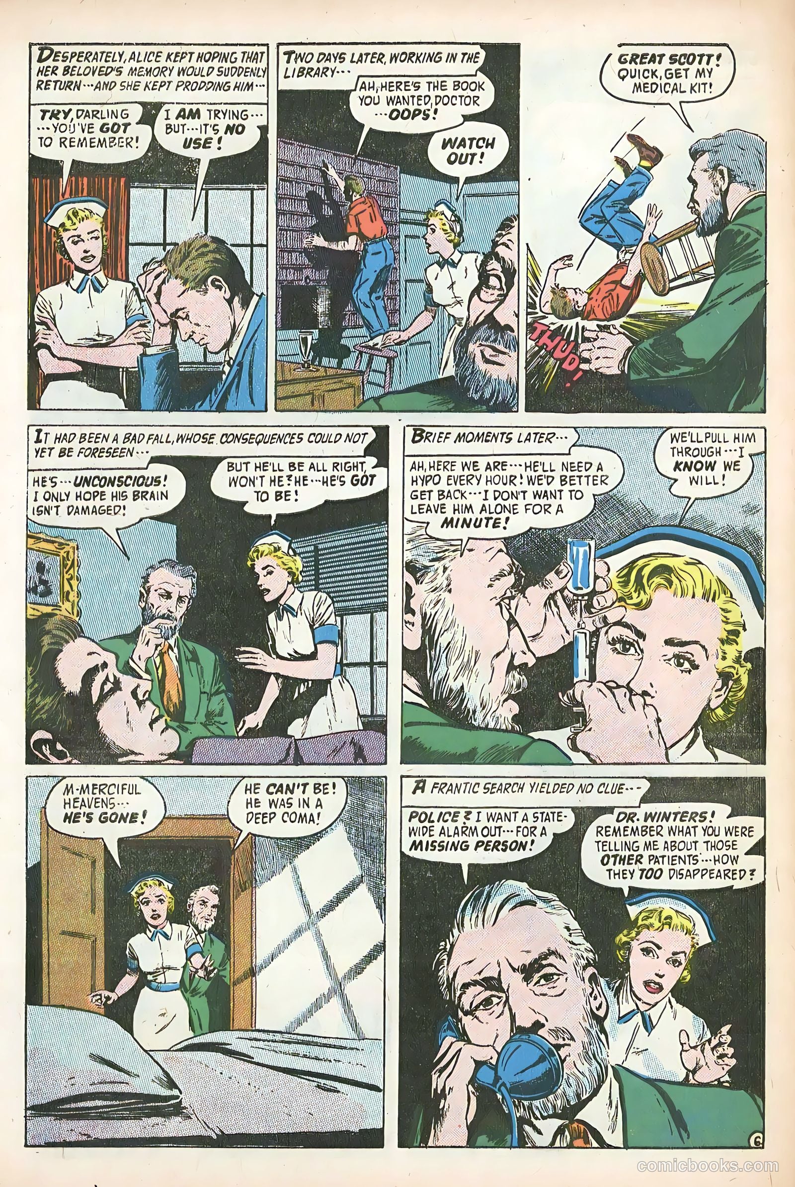 Adventures into the Unknown #77 (1956) — page 32 of 36
