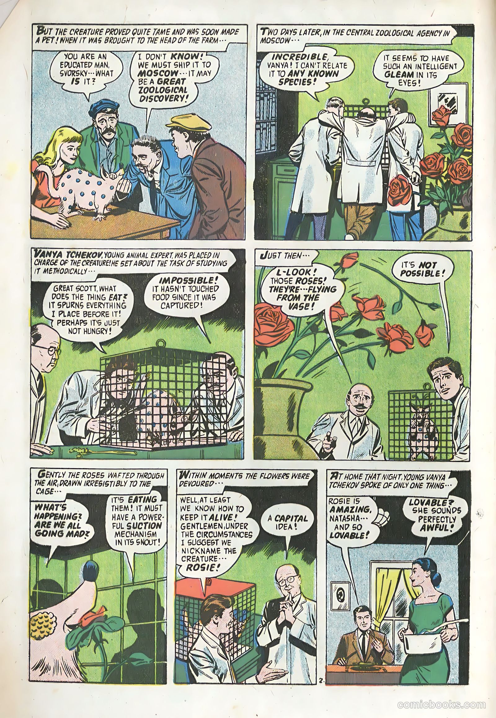 Adventures into the Unknown #78 (1956) — page 4 of 36