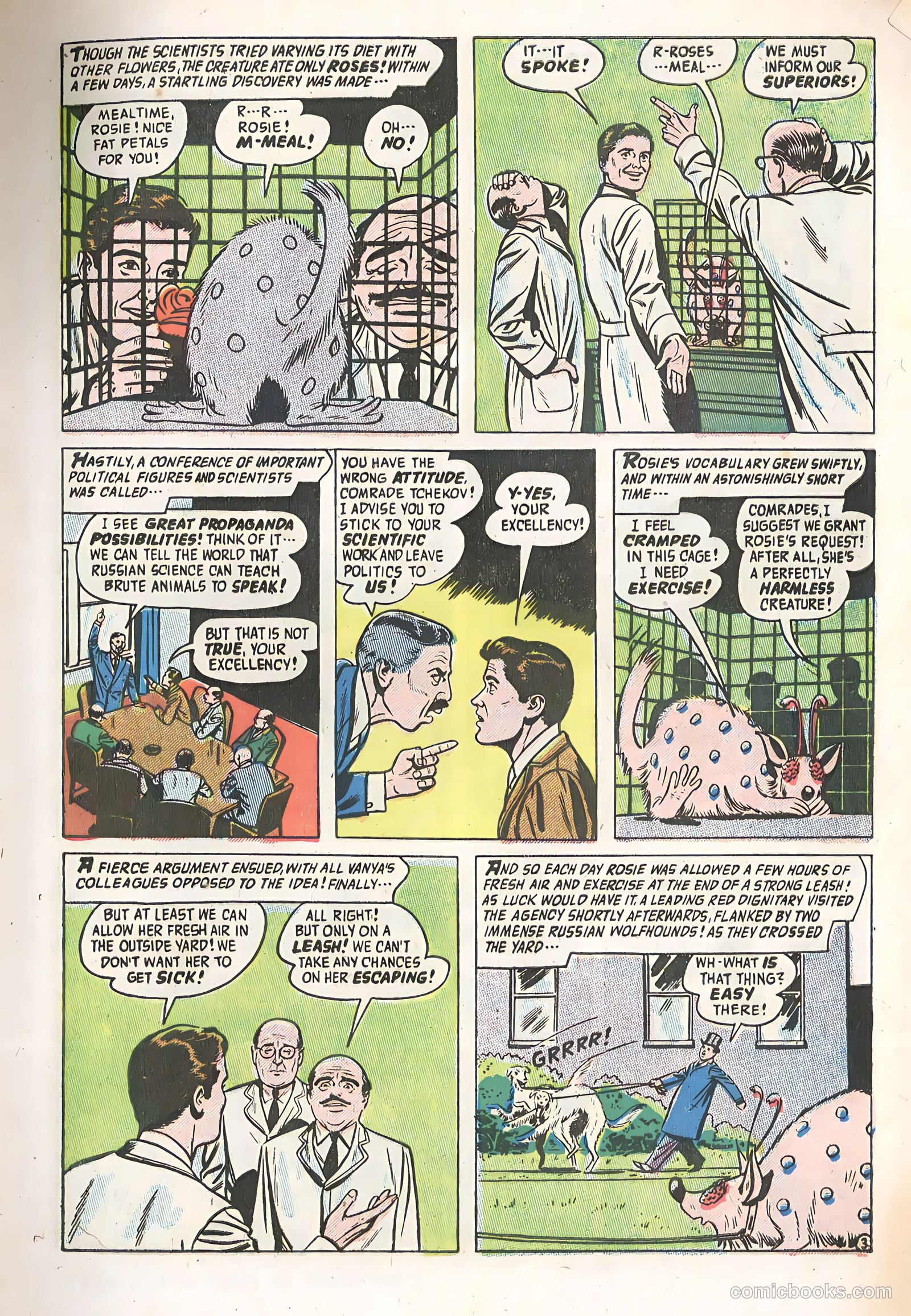 Adventures into the Unknown #78 (1956) — page 5 of 36